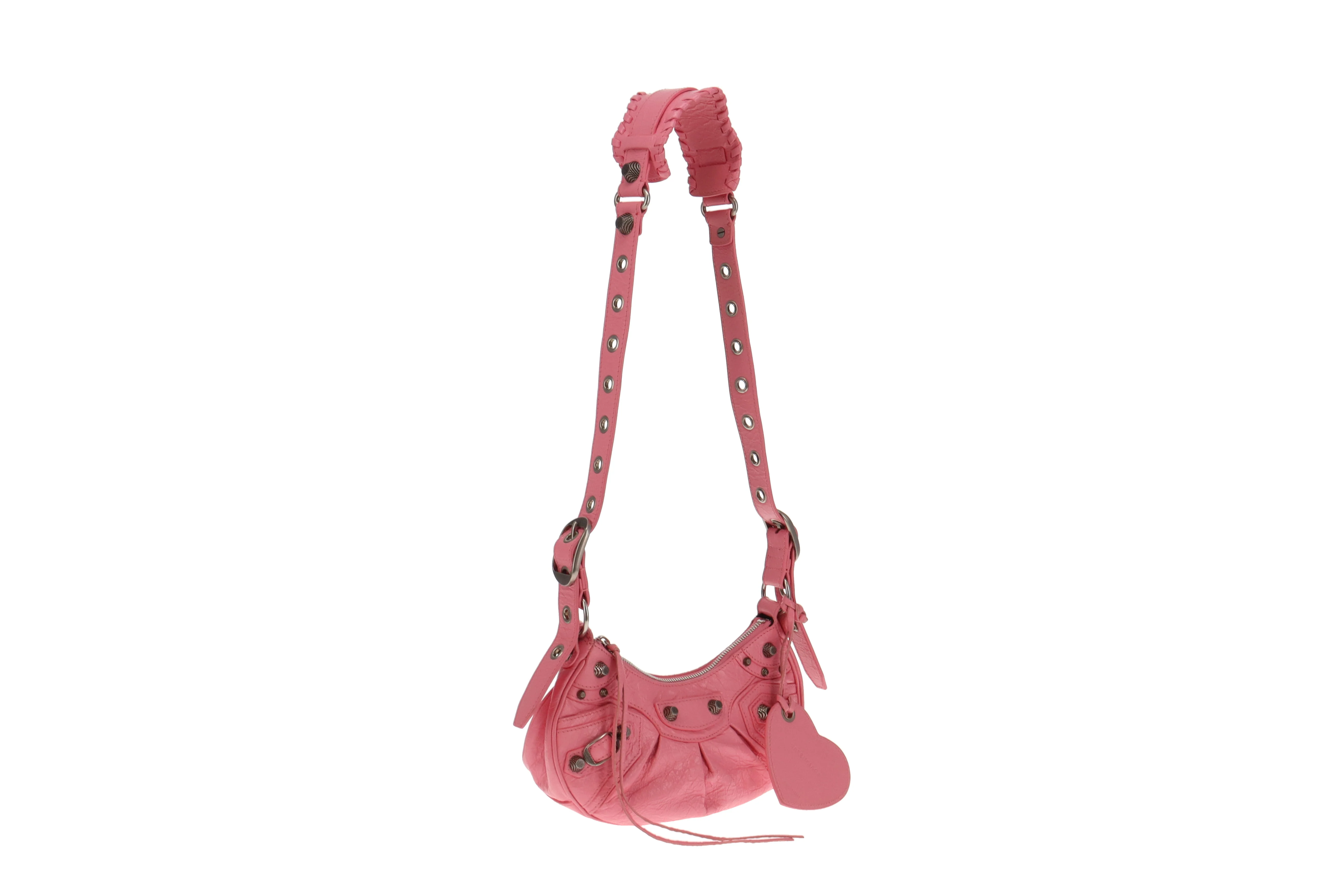 Balenciaga Le Cagole XS Shoulder Bag In Pink RRP €1990 - Image 3
