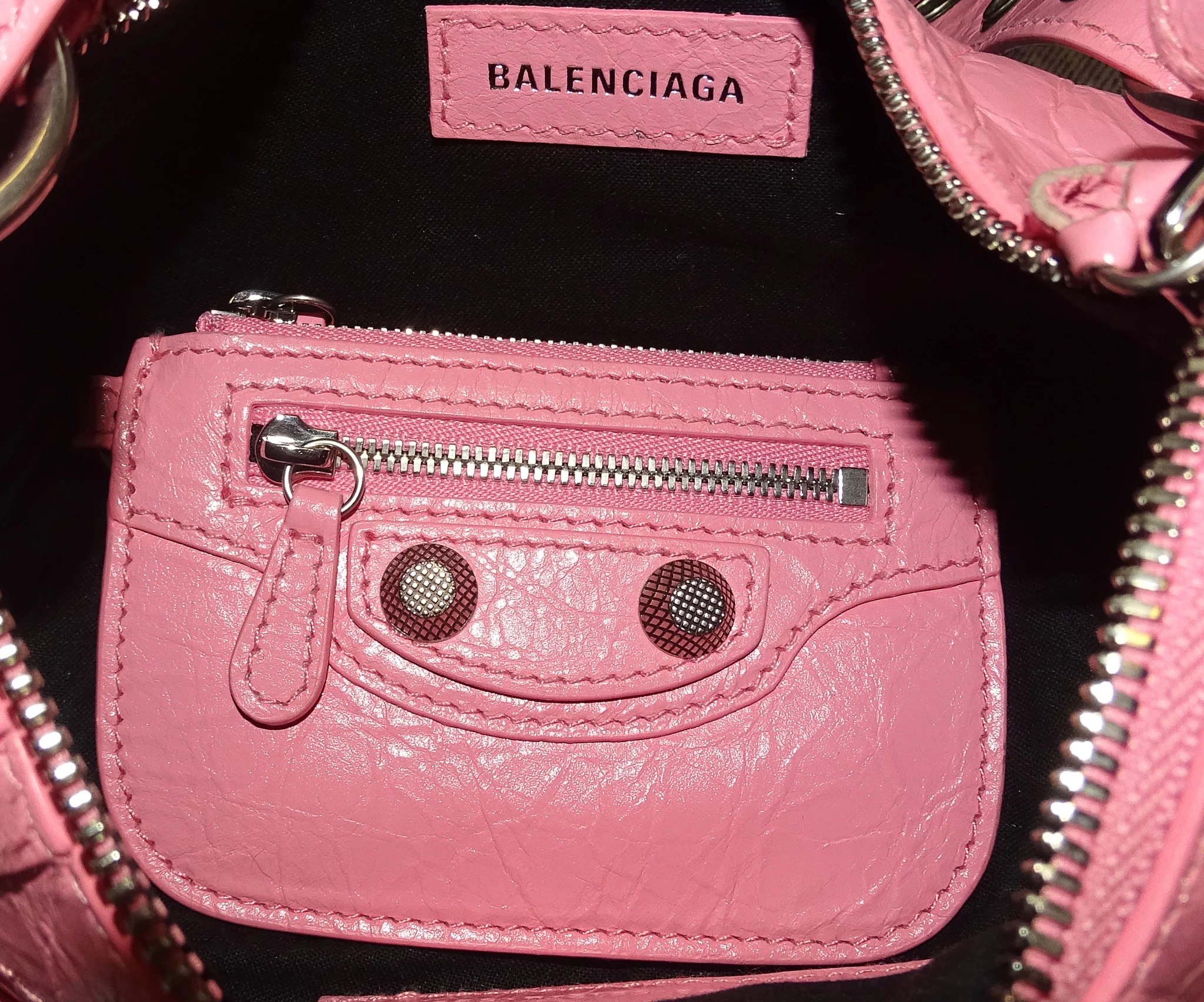 Balenciaga Le Cagole XS Shoulder Bag In Pink RRP €1990 - Image 8