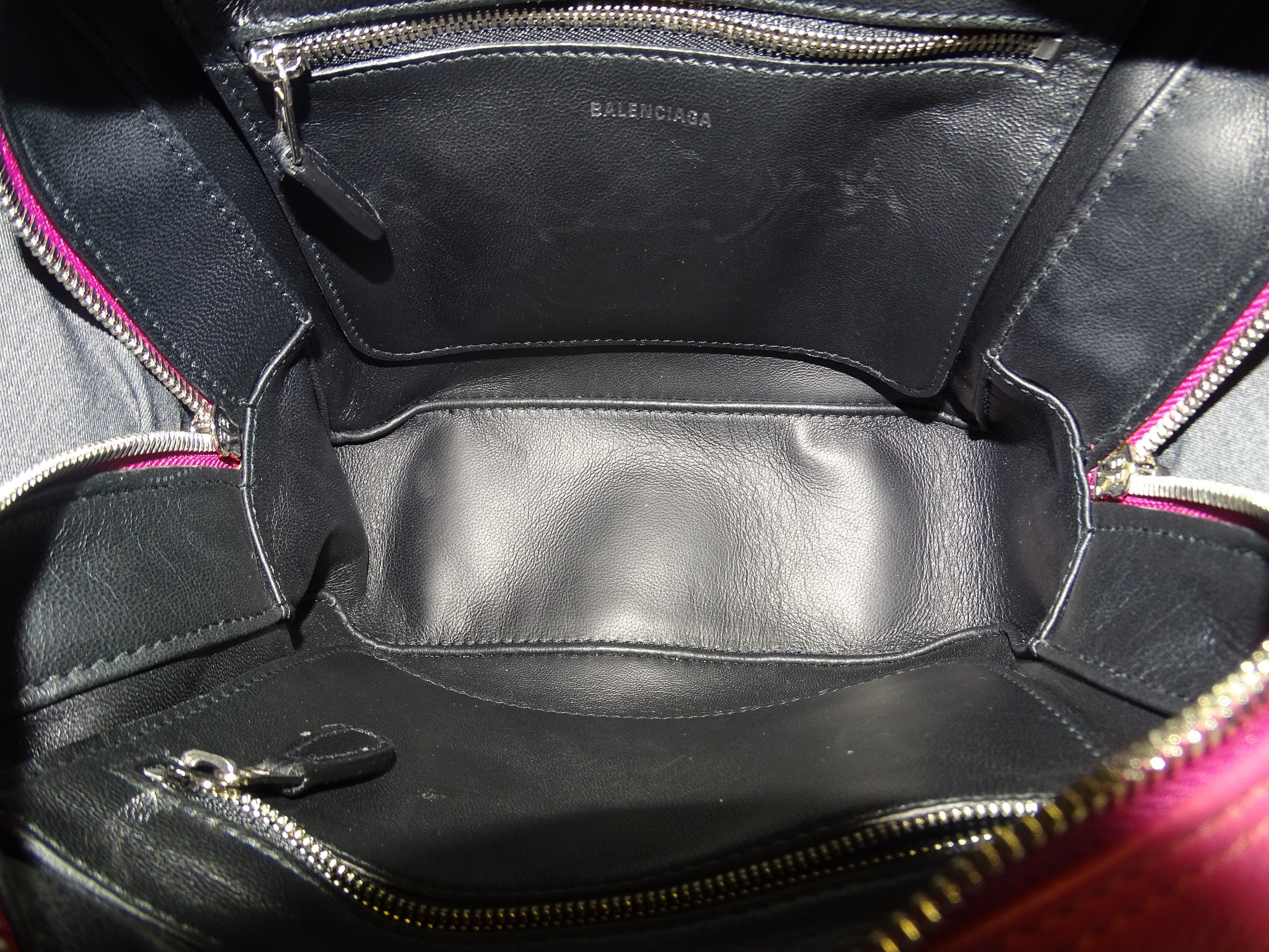 Balenciaga Pink Triangle Square Bag XS - Image 12