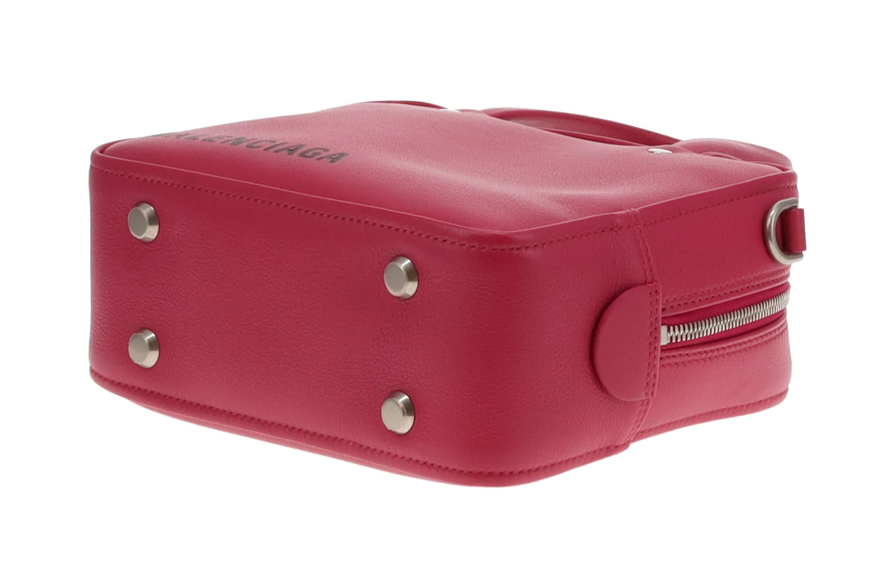 Balenciaga Pink Triangle Square Bag XS - Image 9