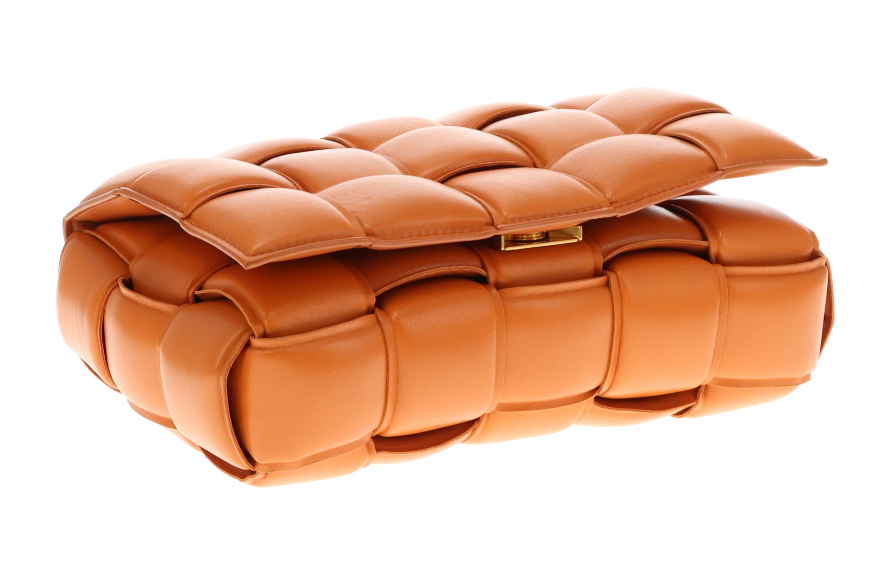 Bottega Veneta Clay Nappa Leather Maxi Weave Padded Cassette - Image 11