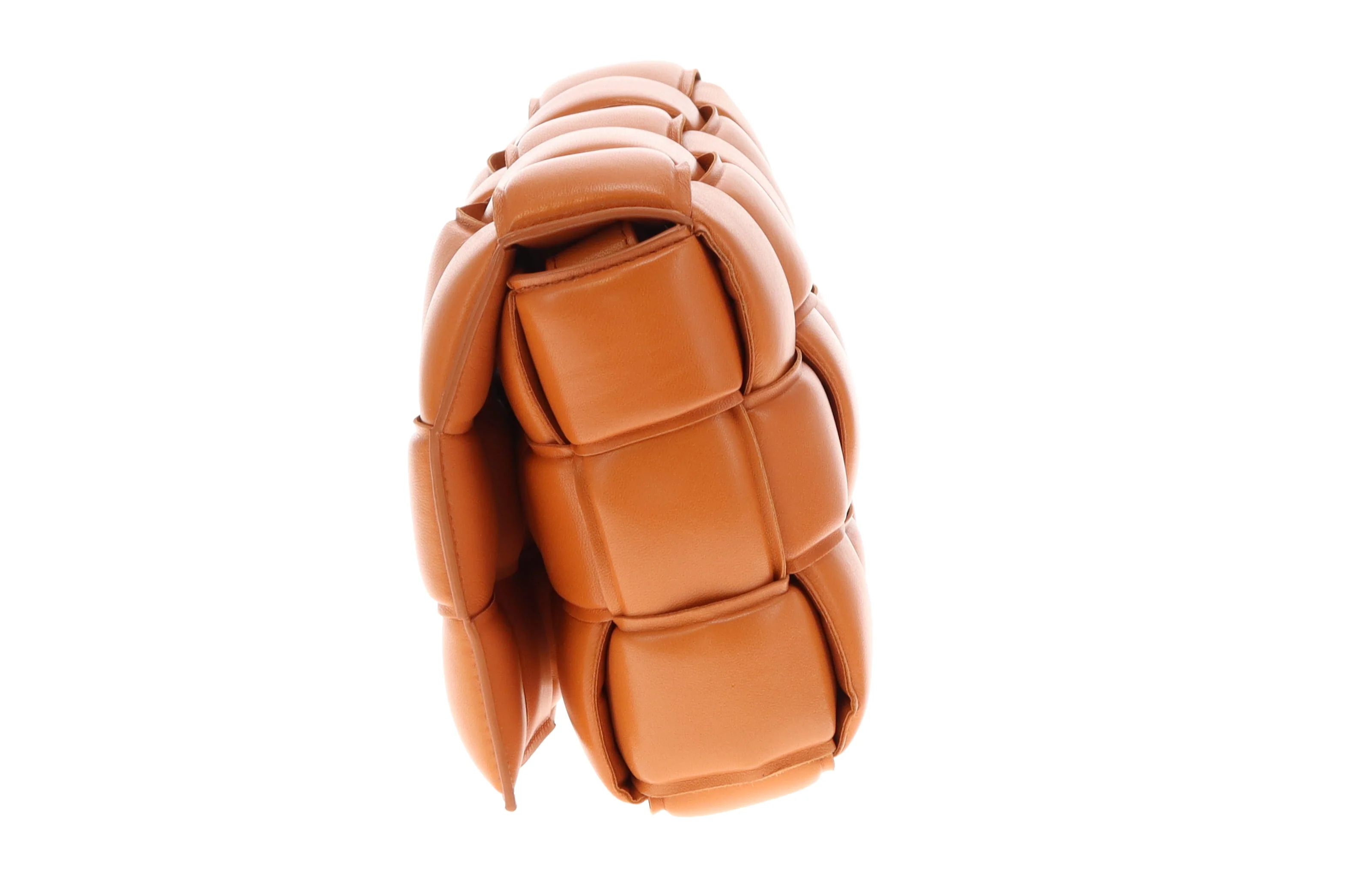 Bottega Veneta Clay Nappa Leather Maxi Weave Padded Cassette - Image 8