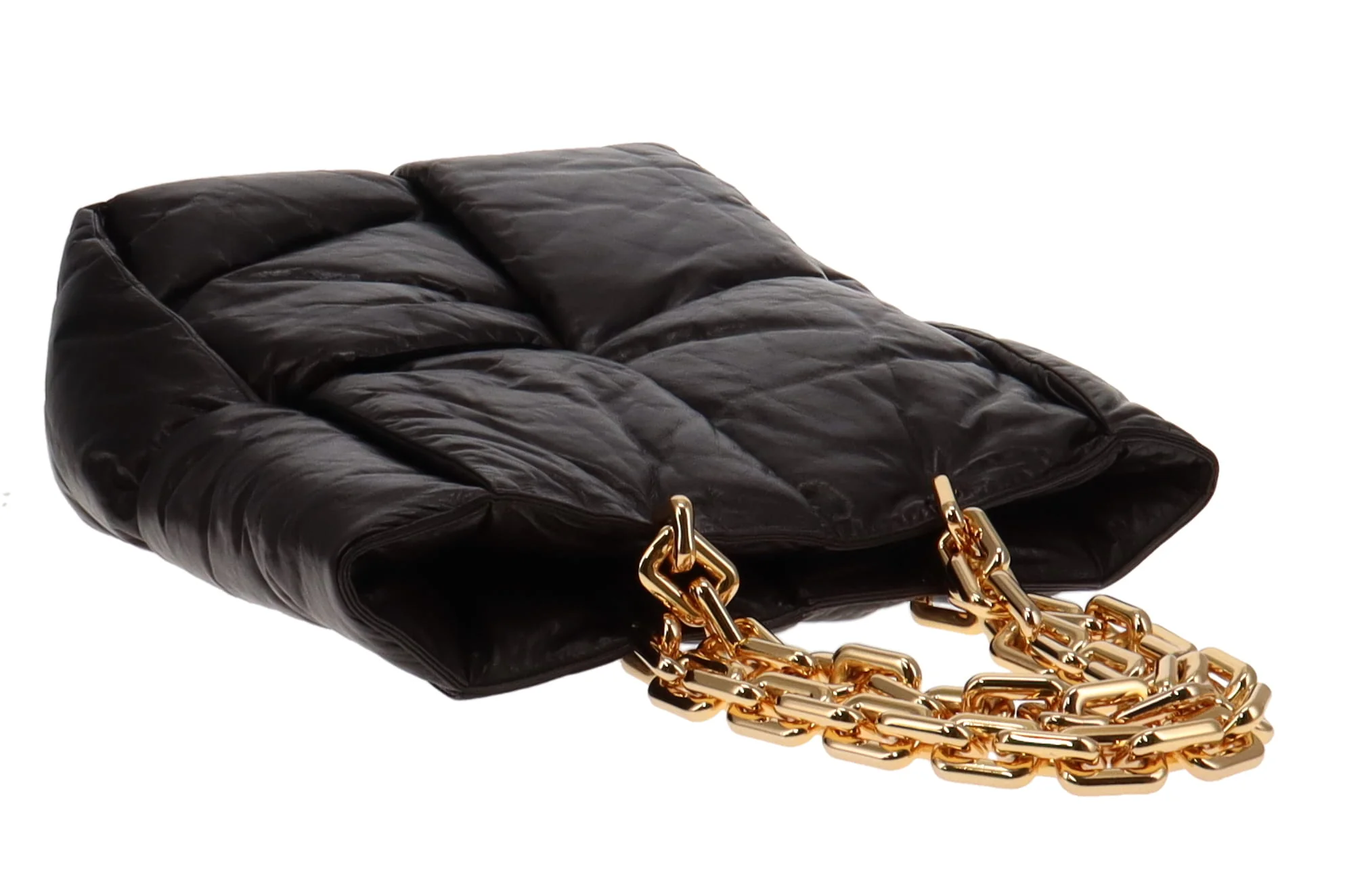 Bottega Veneta Fondant Leather Padded Chain Tote Bag - Image 7