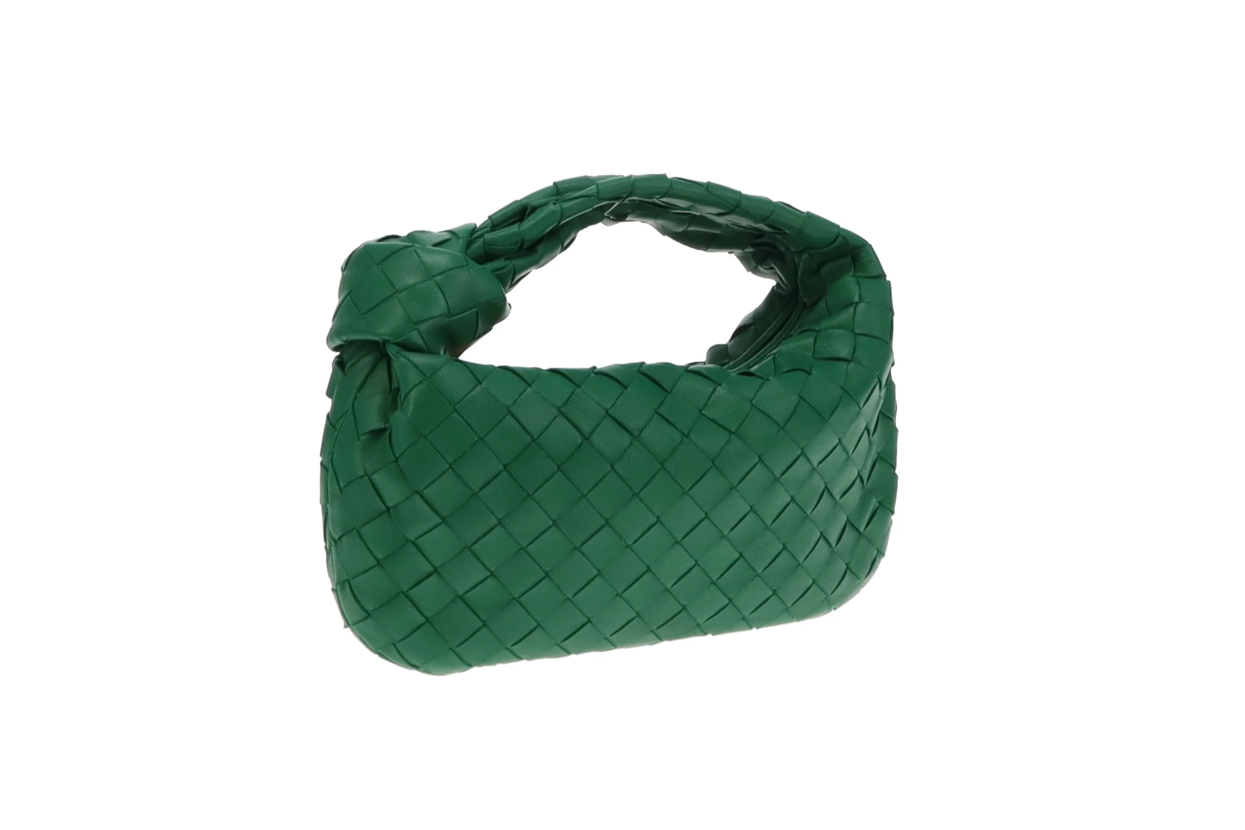 Bottega Veneta Green Lambskin Intrecciato Mini Jodie - Image 3
