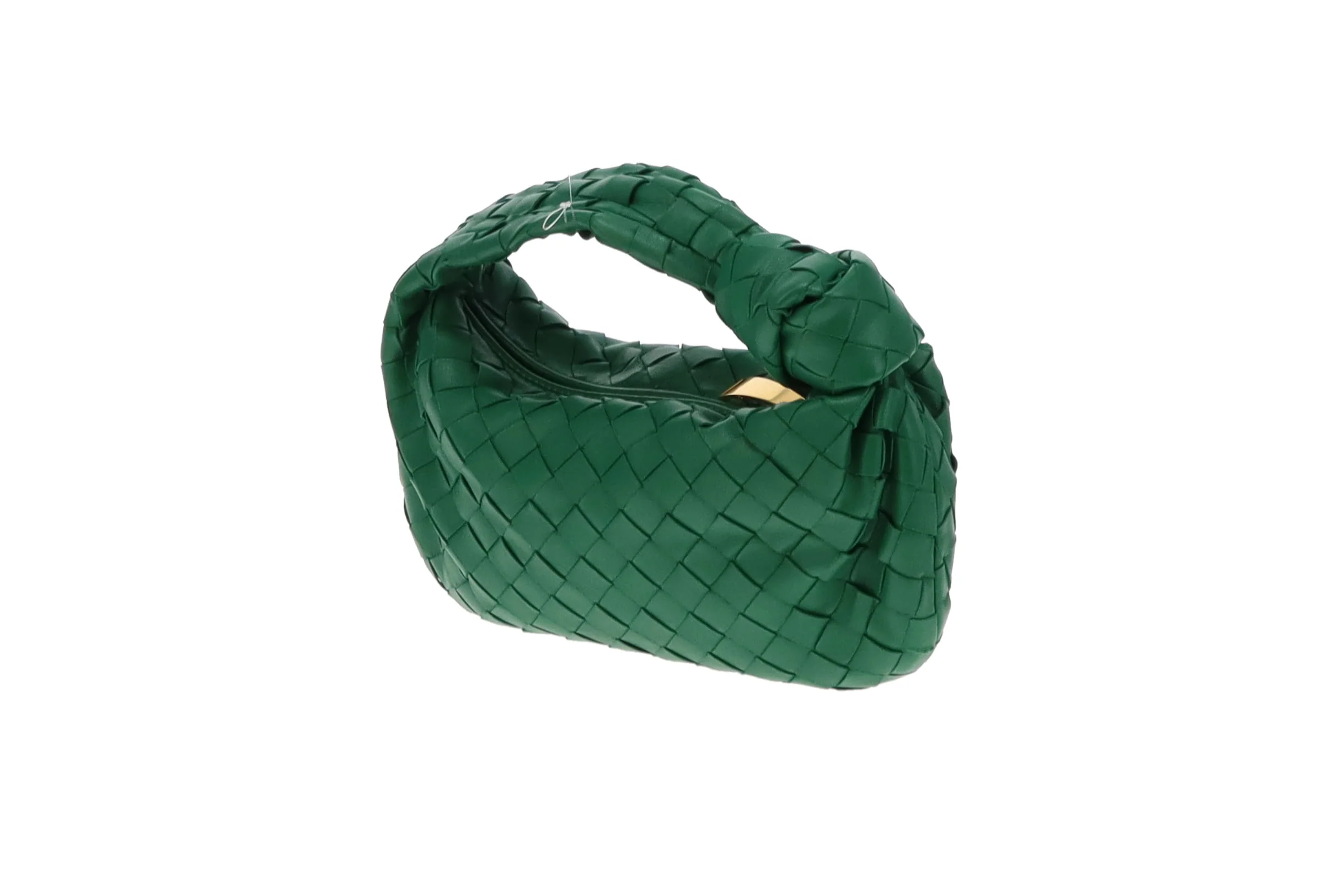 Bottega Veneta Green Lambskin Intrecciato Mini Jodie - Image 5