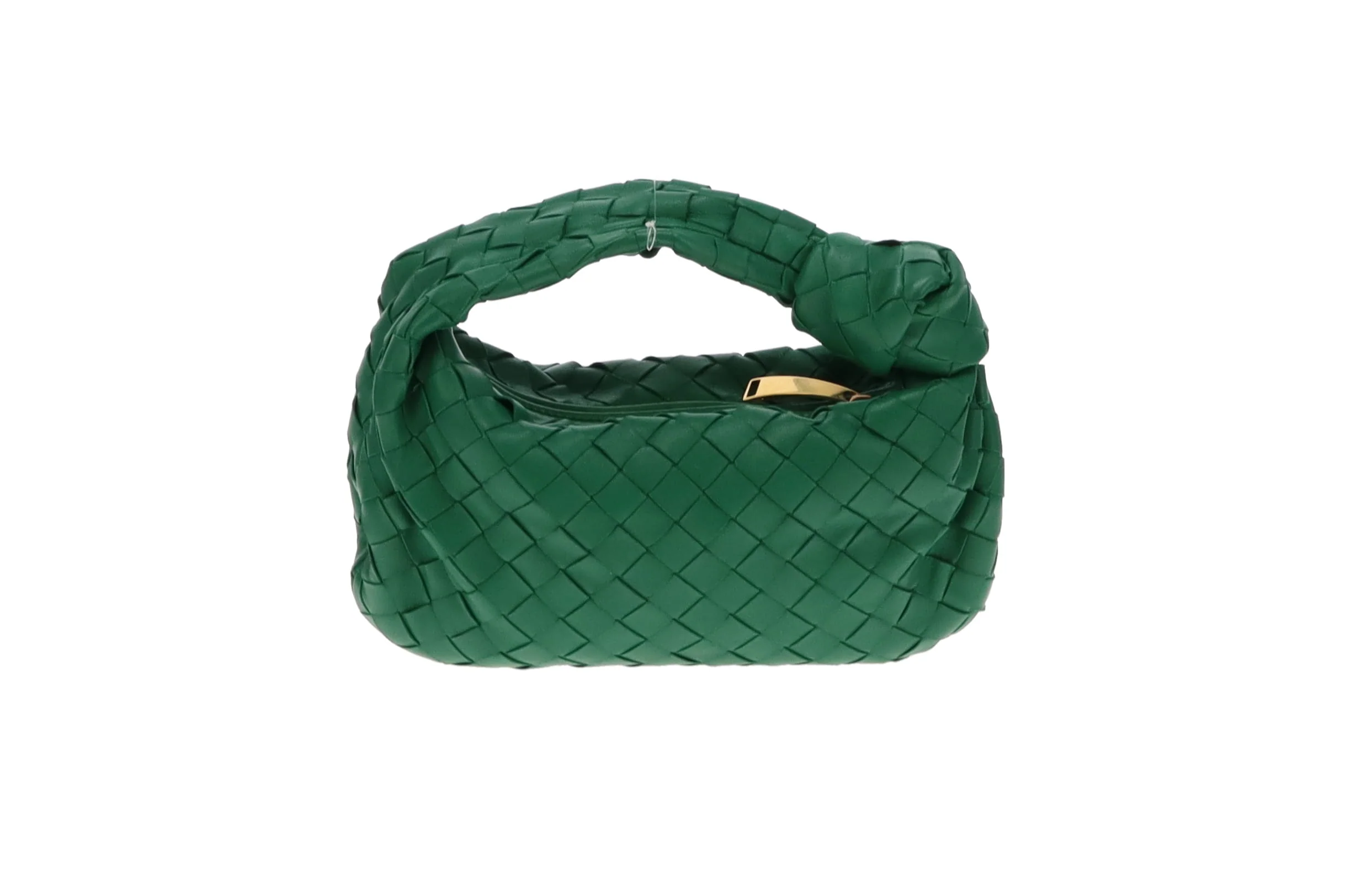Bottega Veneta Green Lambskin Intrecciato Mini Jodie - Image 6