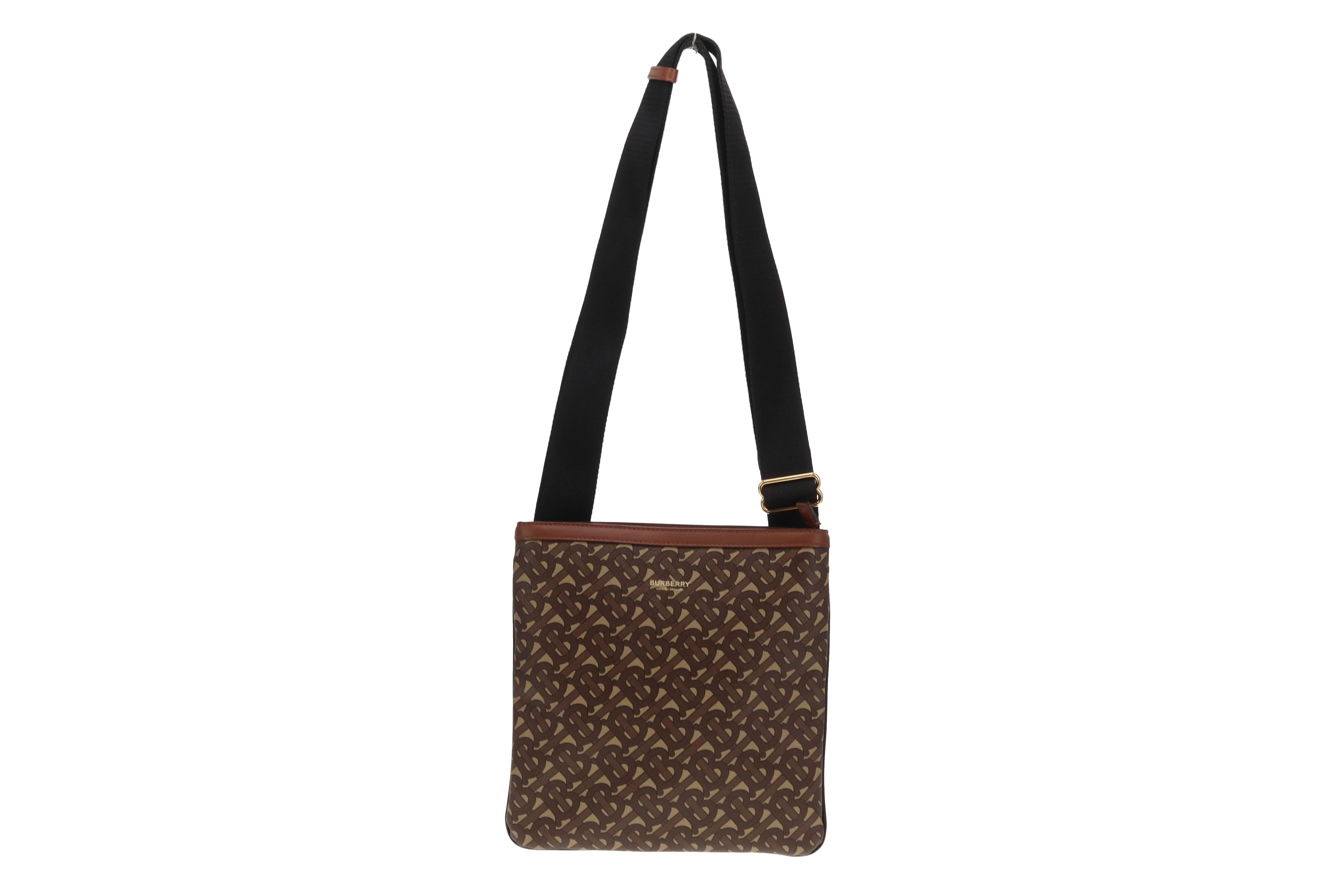 Burberry London TB Monogram Zip Messenger - Image 10