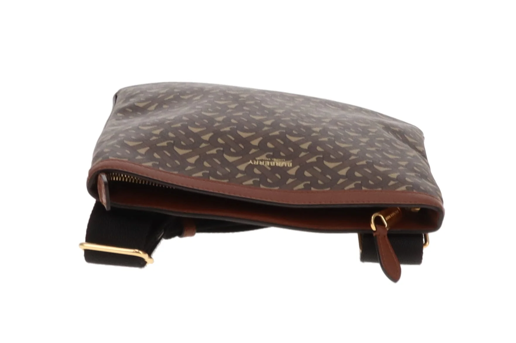 Burberry London TB Monogram Zip Messenger - Image 5