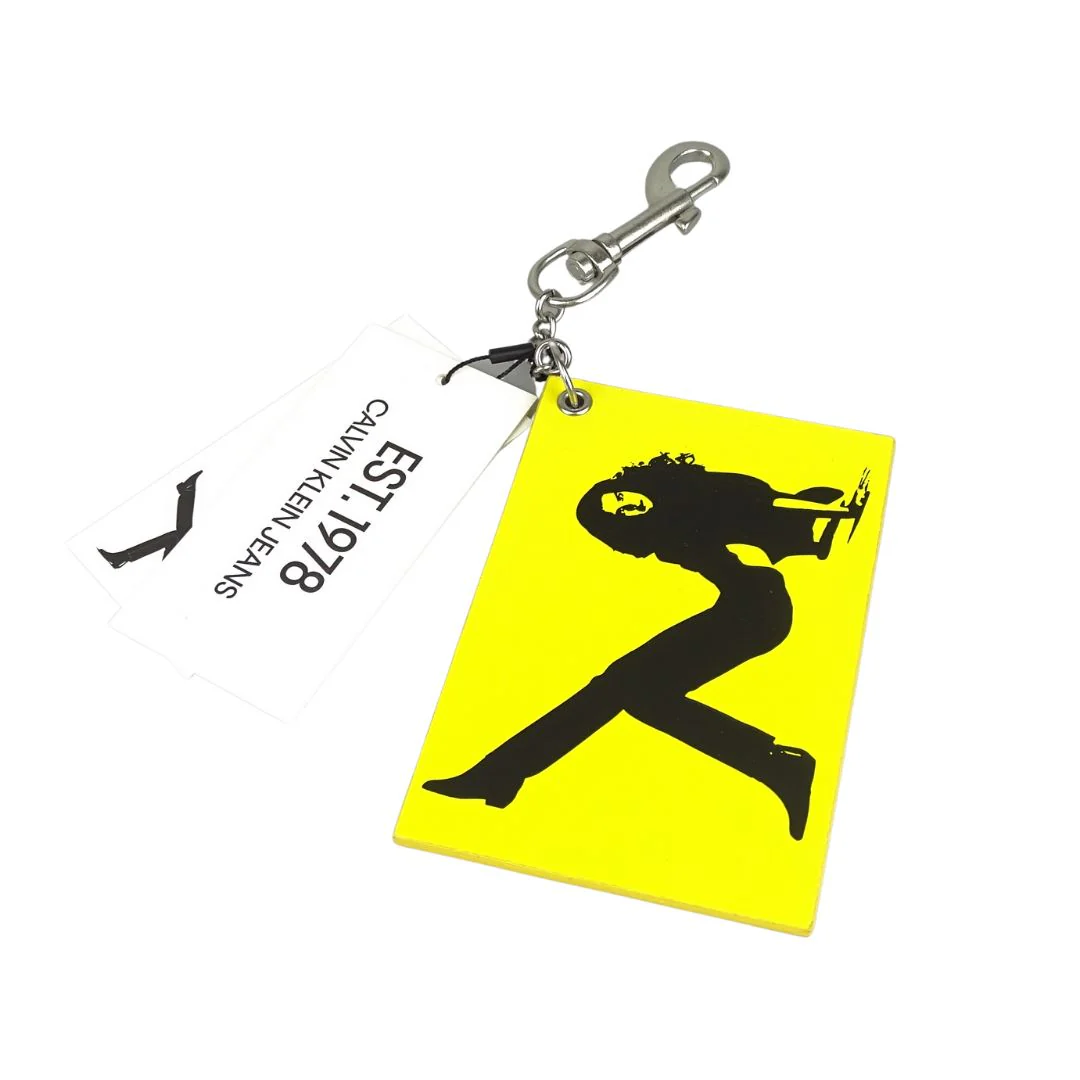 Calvin Klein Lemon Yellow Richard Avedon tag - Image 3