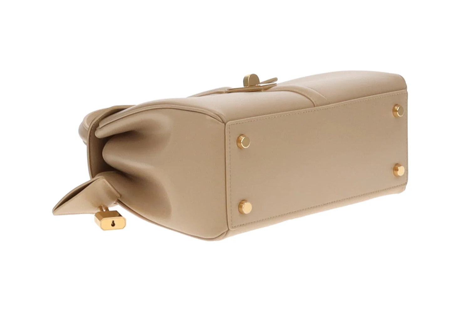Celine Beige Small 16 Bag In Satiny Calfskin Beige - Image 10