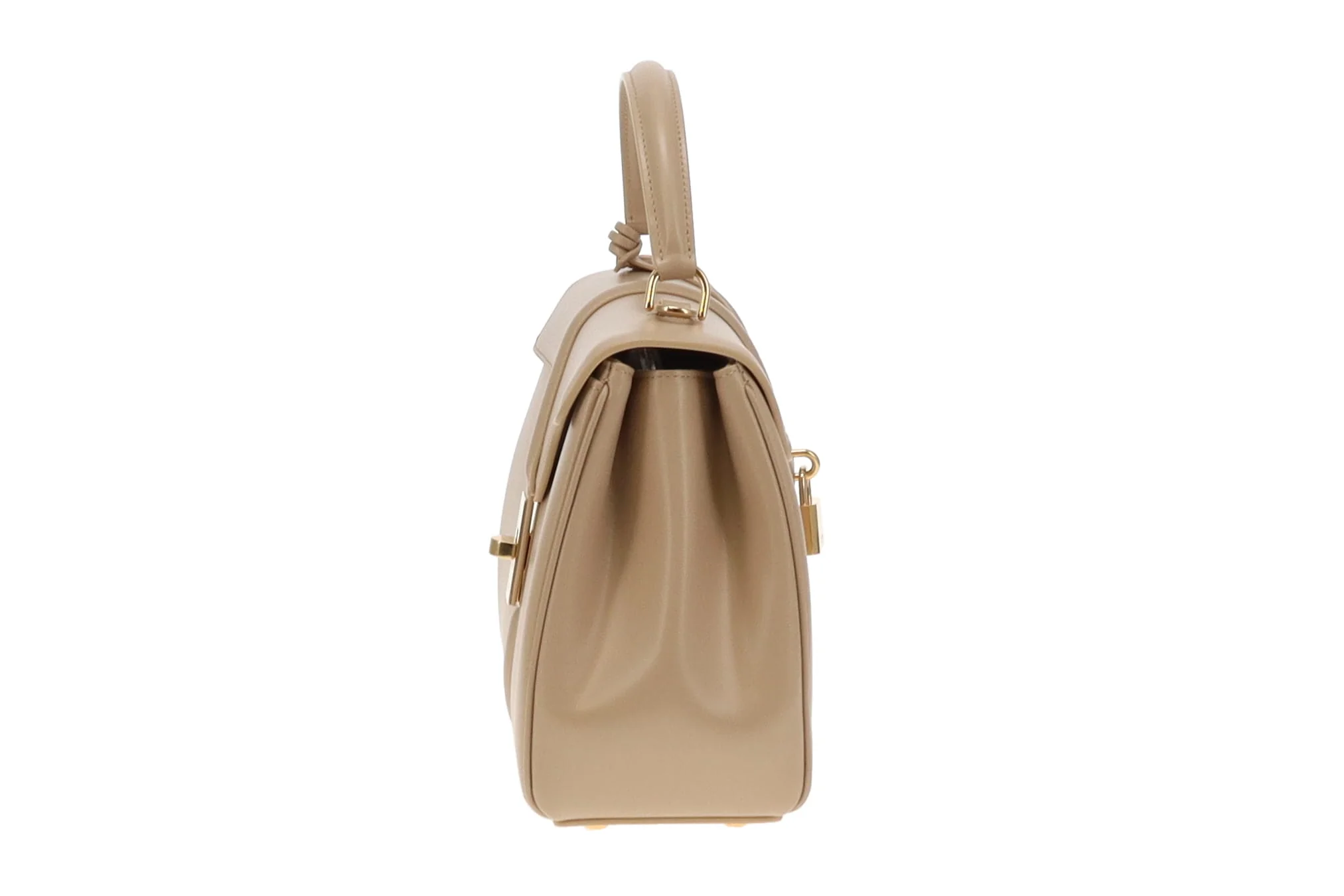 Celine Beige Small 16 Bag In Satiny Calfskin Beige - Image 6