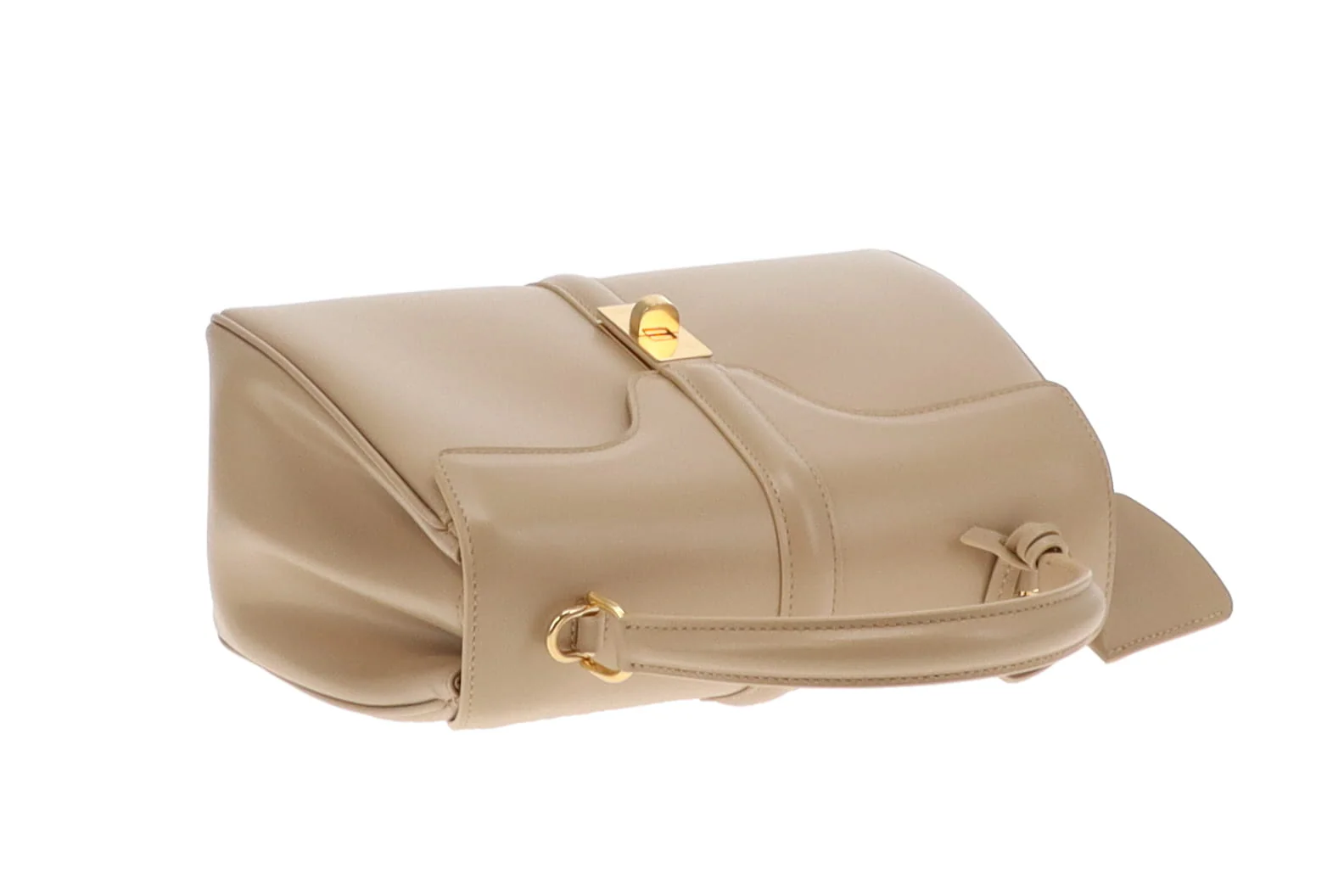 Celine Beige Small 16 Bag In Satiny Calfskin Beige - Image 7