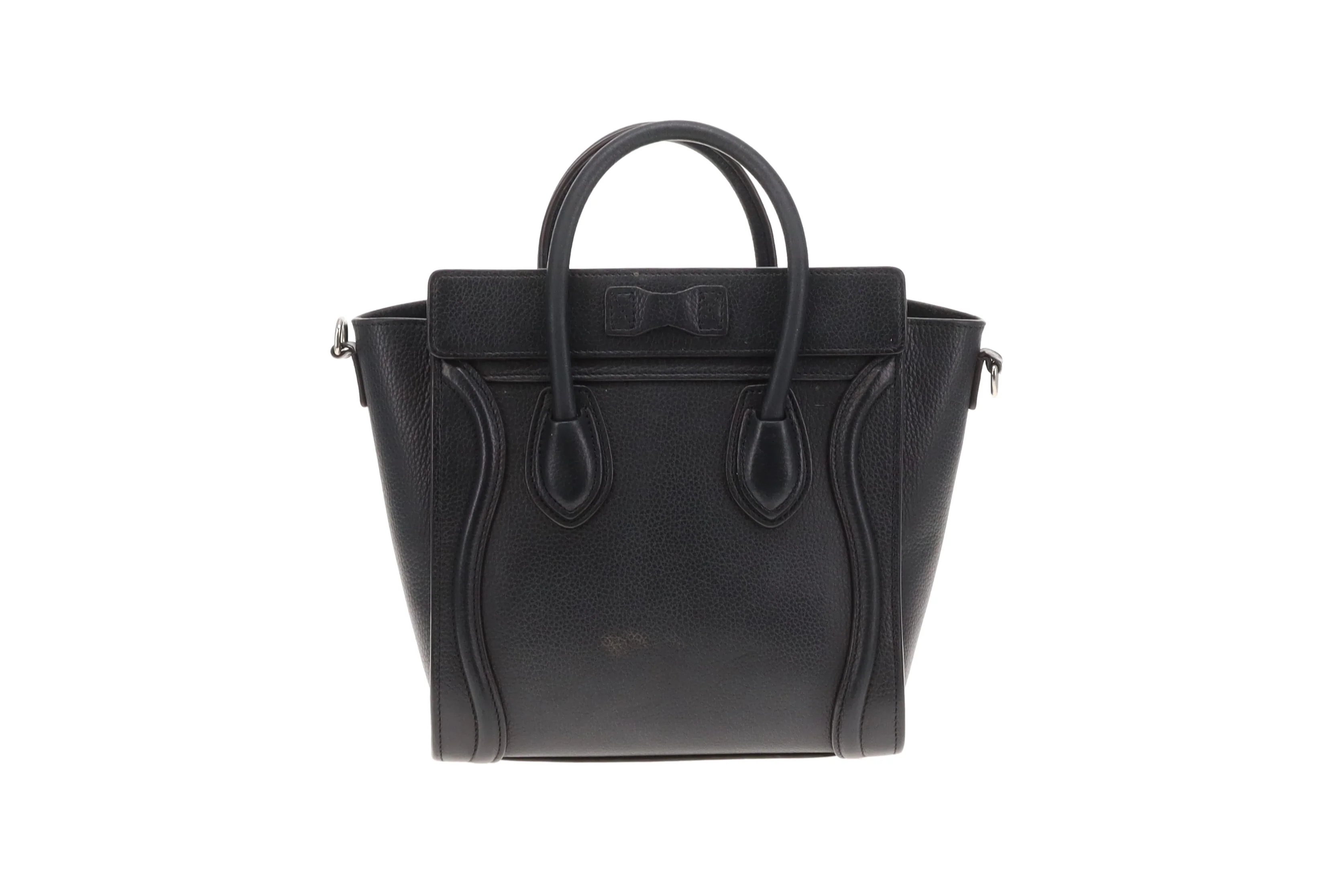 Celine Luggage Bag Nano Black - Image 6