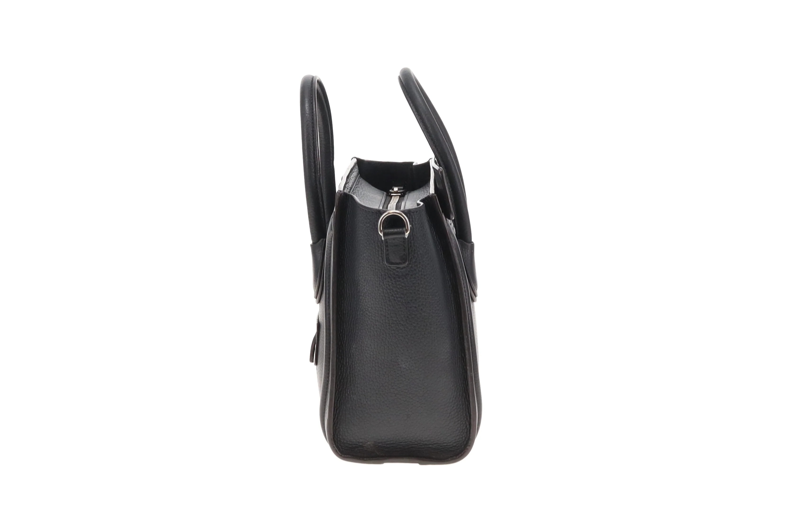 Celine Luggage Bag Nano Black - Image 7
