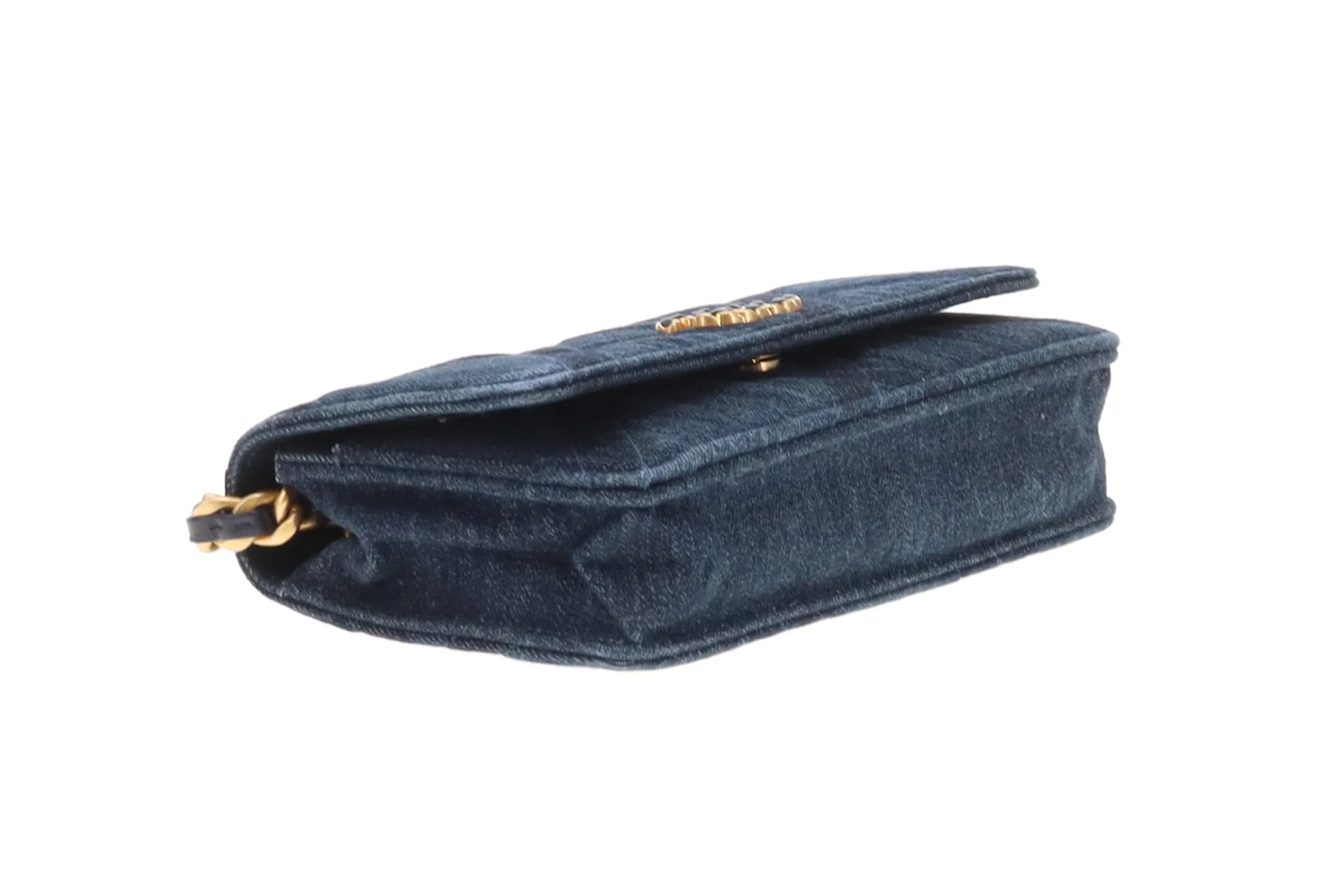 Chanel Wallet On Chain Chanel 19 Denim - Image 11