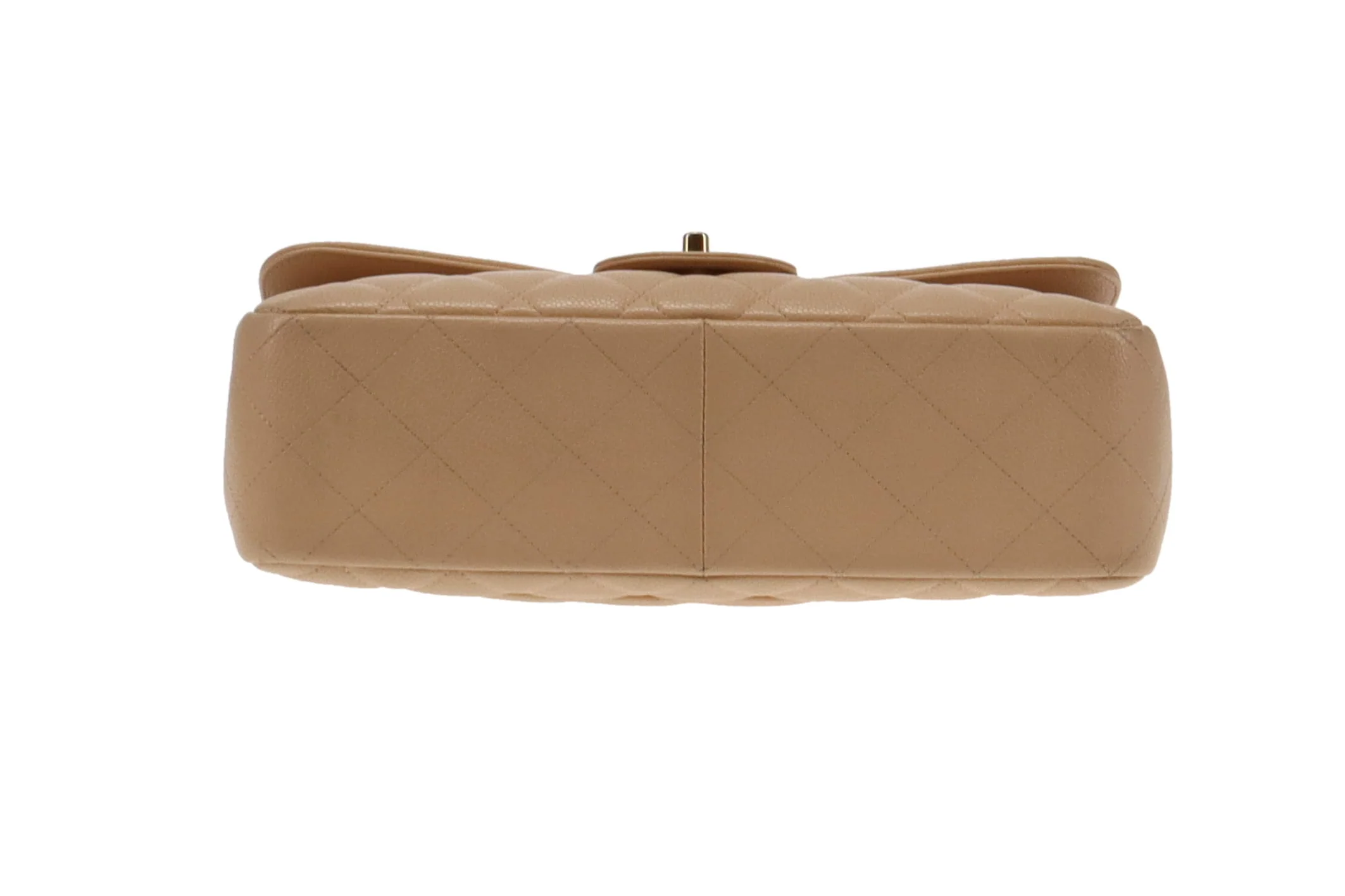 Chanel Classic Jumbo Single Flap Beige Caviar GHW 2009/10 (13 series) - Image 14