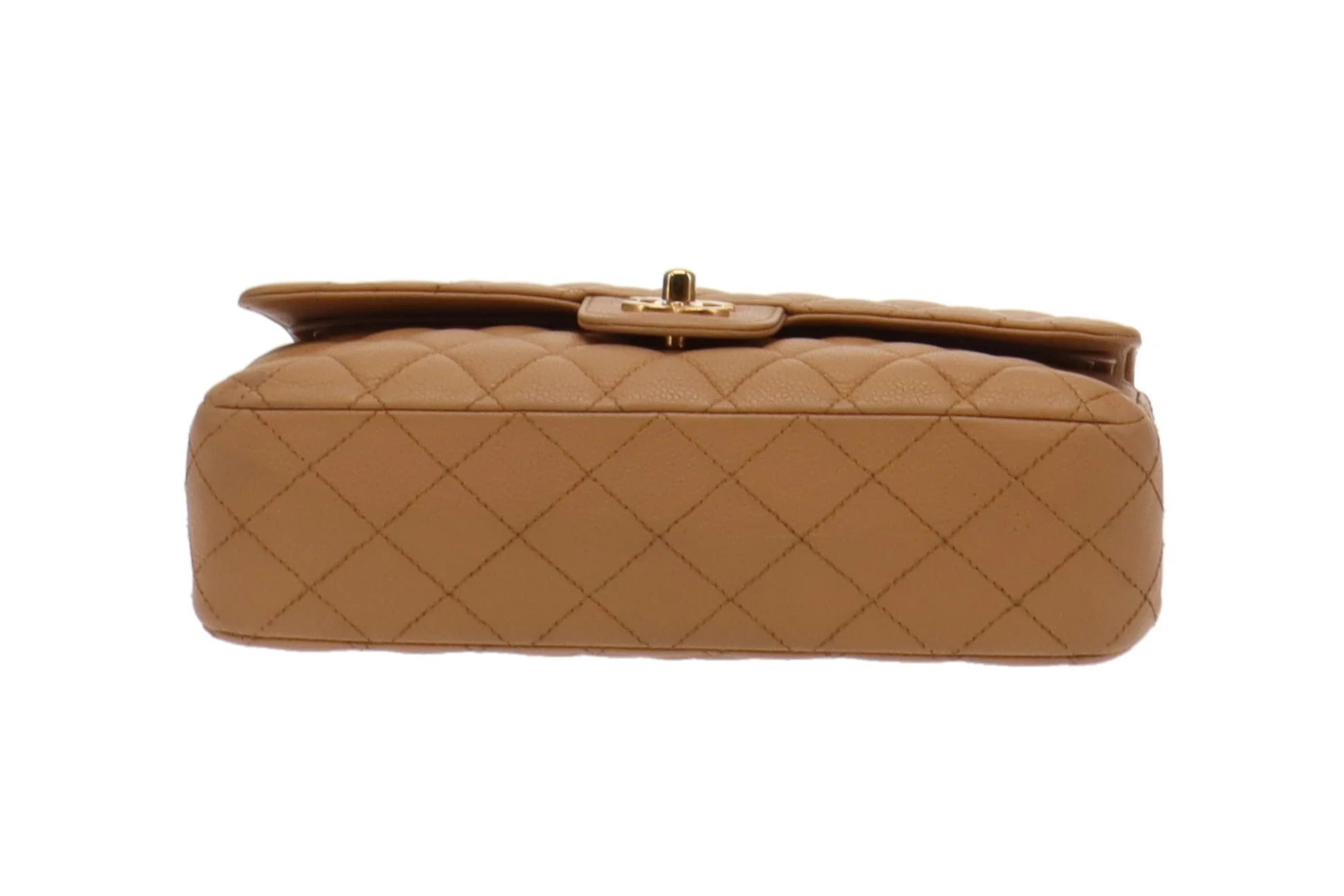 Chanel Classic Medium Double Flap Beige Caviar GH 2005/06 - Image 9