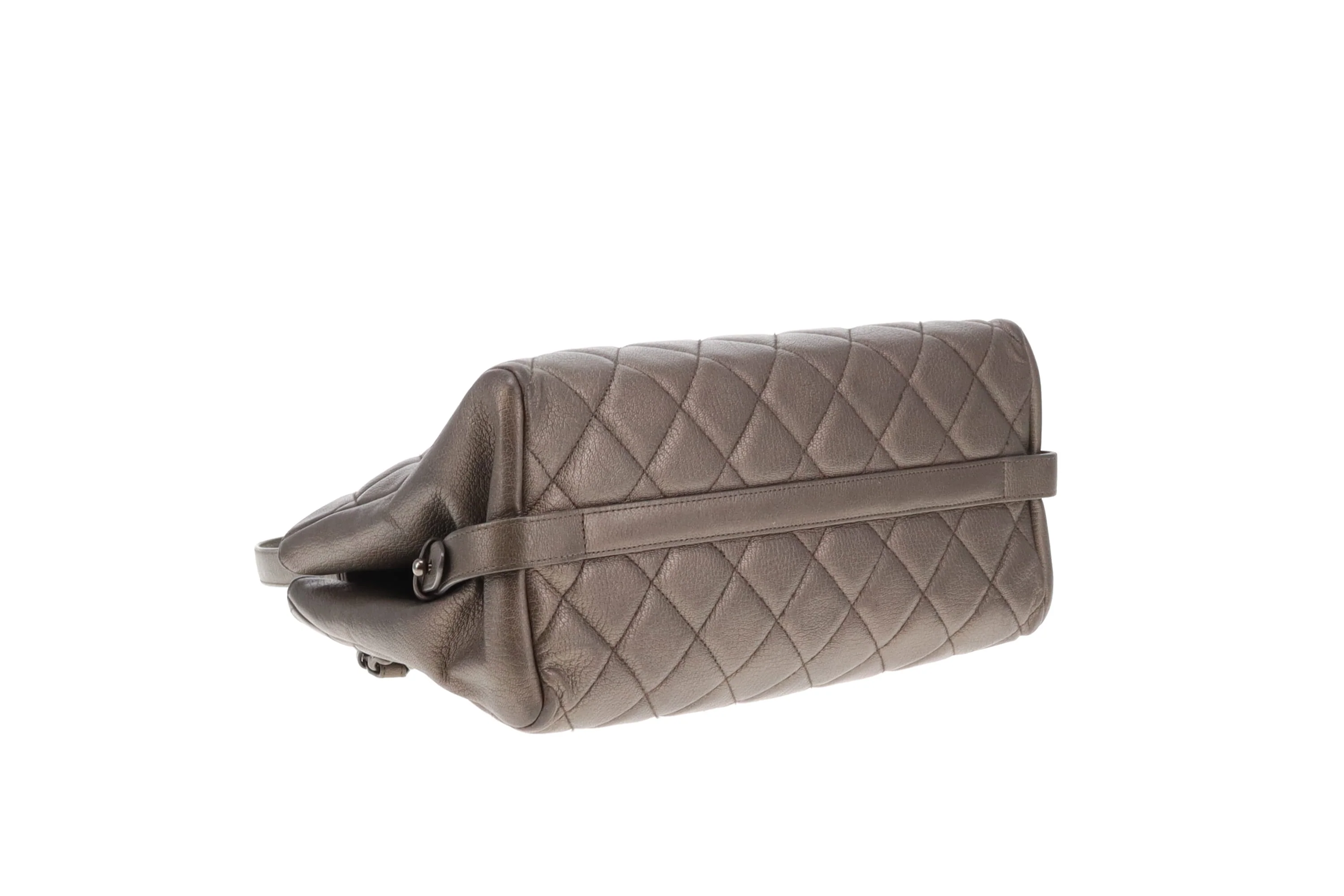 Chanel City Rock Shopping Tote In Metallic Goatskin 2015/16 - Image 10