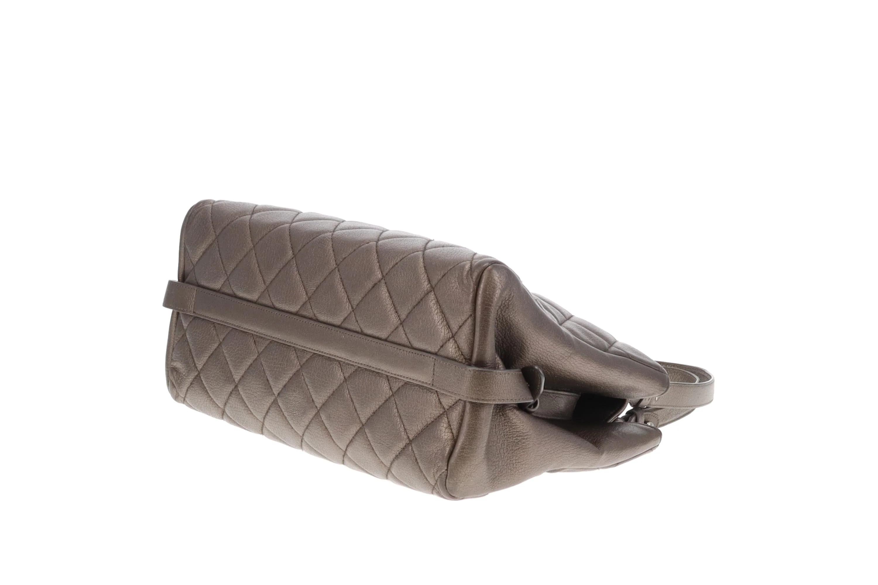 Chanel City Rock Shopping Tote In Metallic Goatskin 2015/16 - Image 11