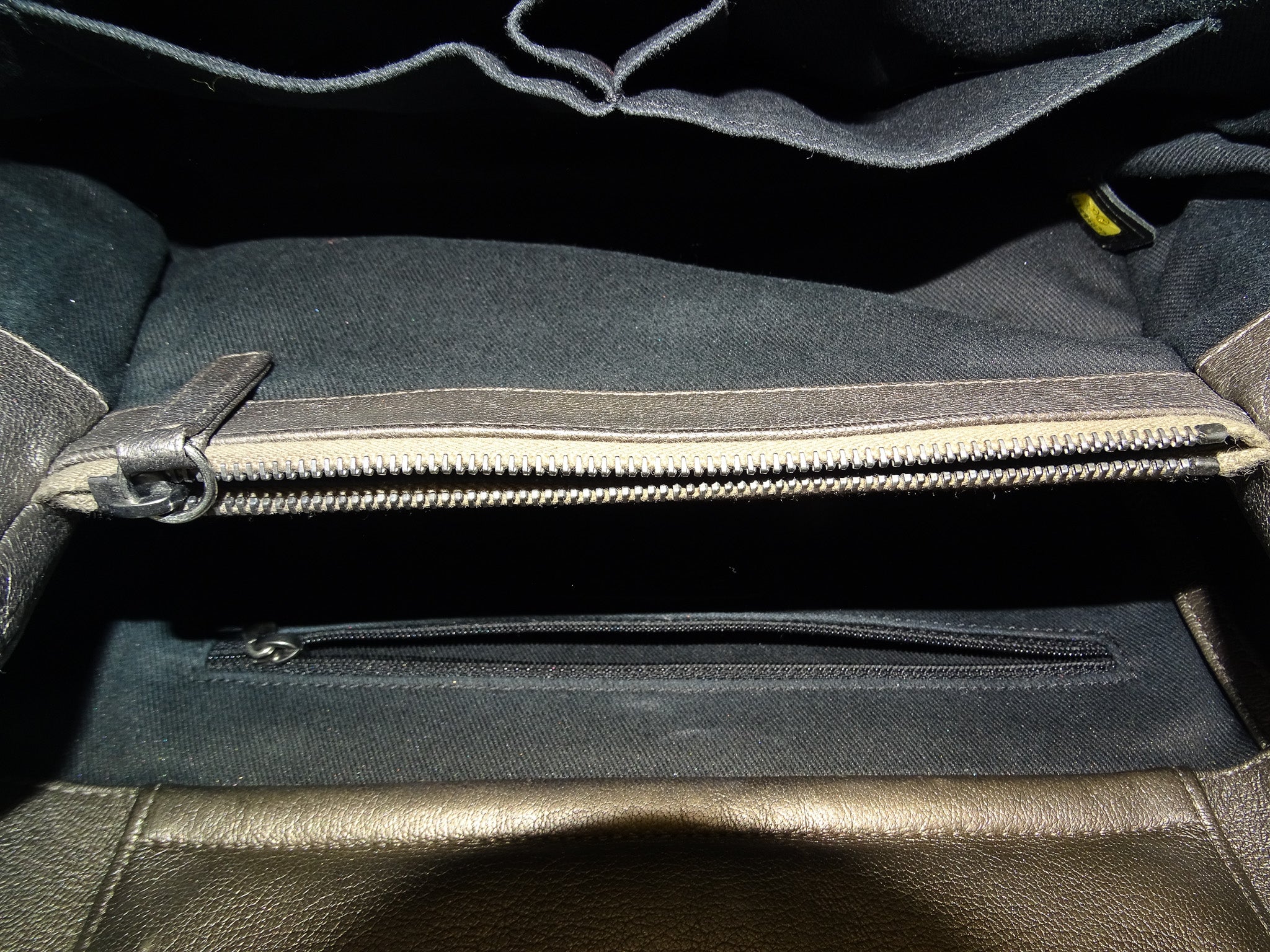 Chanel City Rock Shopping Tote In Metallic Goatskin 2015/16 - Image 12