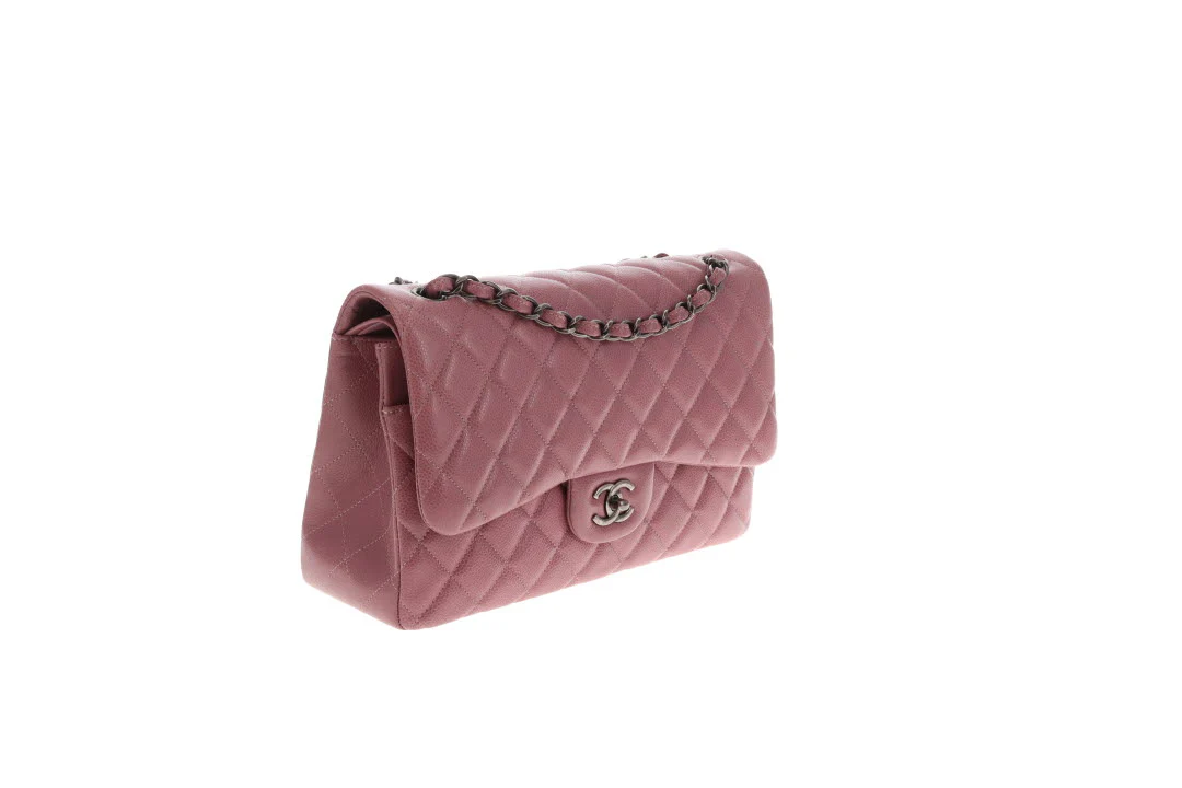 Chanel Classic Double Flap Jumbo Light Purple 2015/16 - Image 5