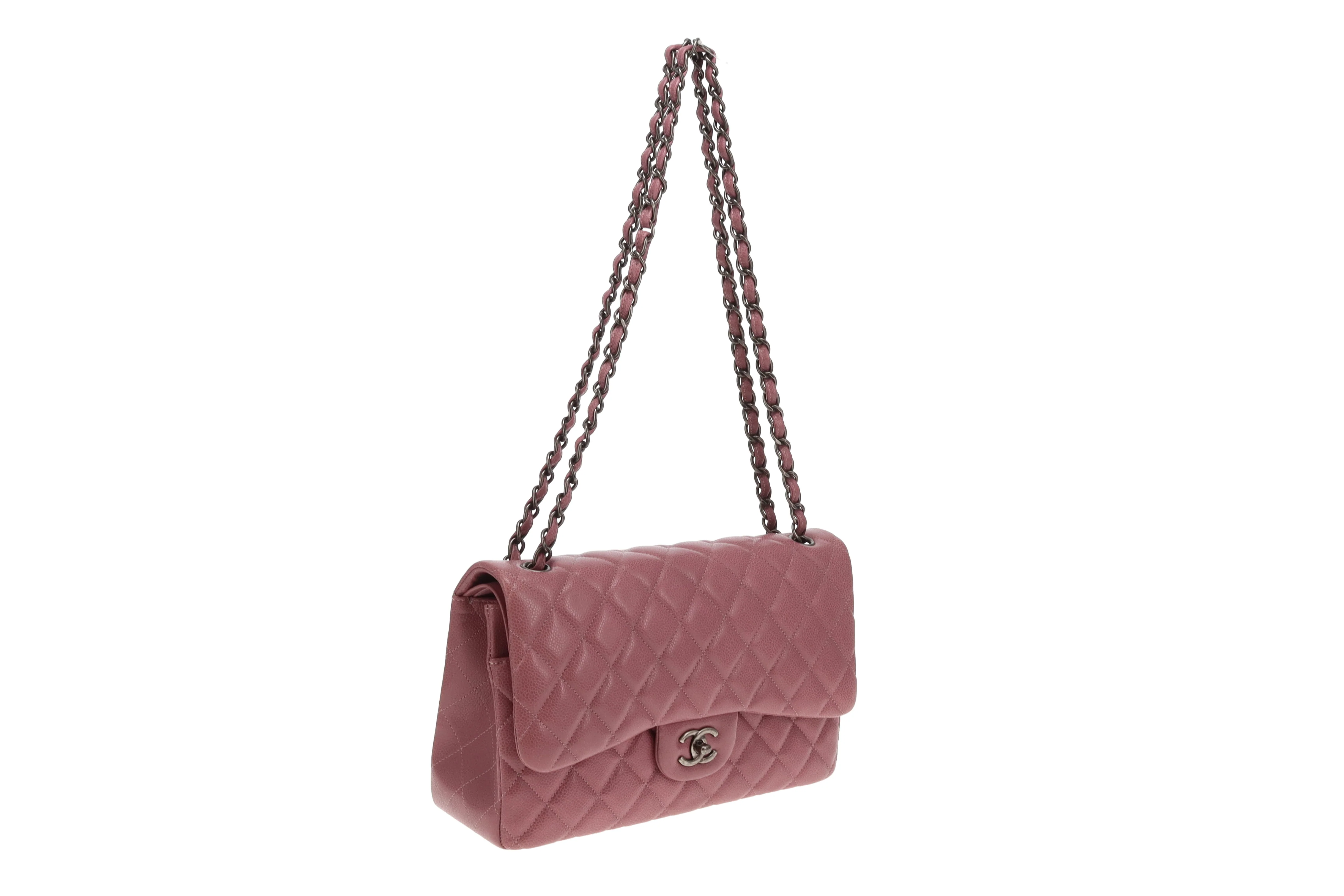 Chanel Classic Double Flap Jumbo Light Purple 2015/16 - Image 6