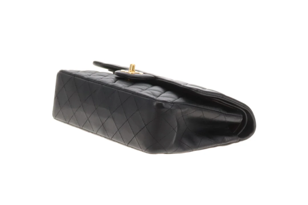 Chanel Classic Double Flap Medium Lambskin With Gold Hardware 2010 - Image 11