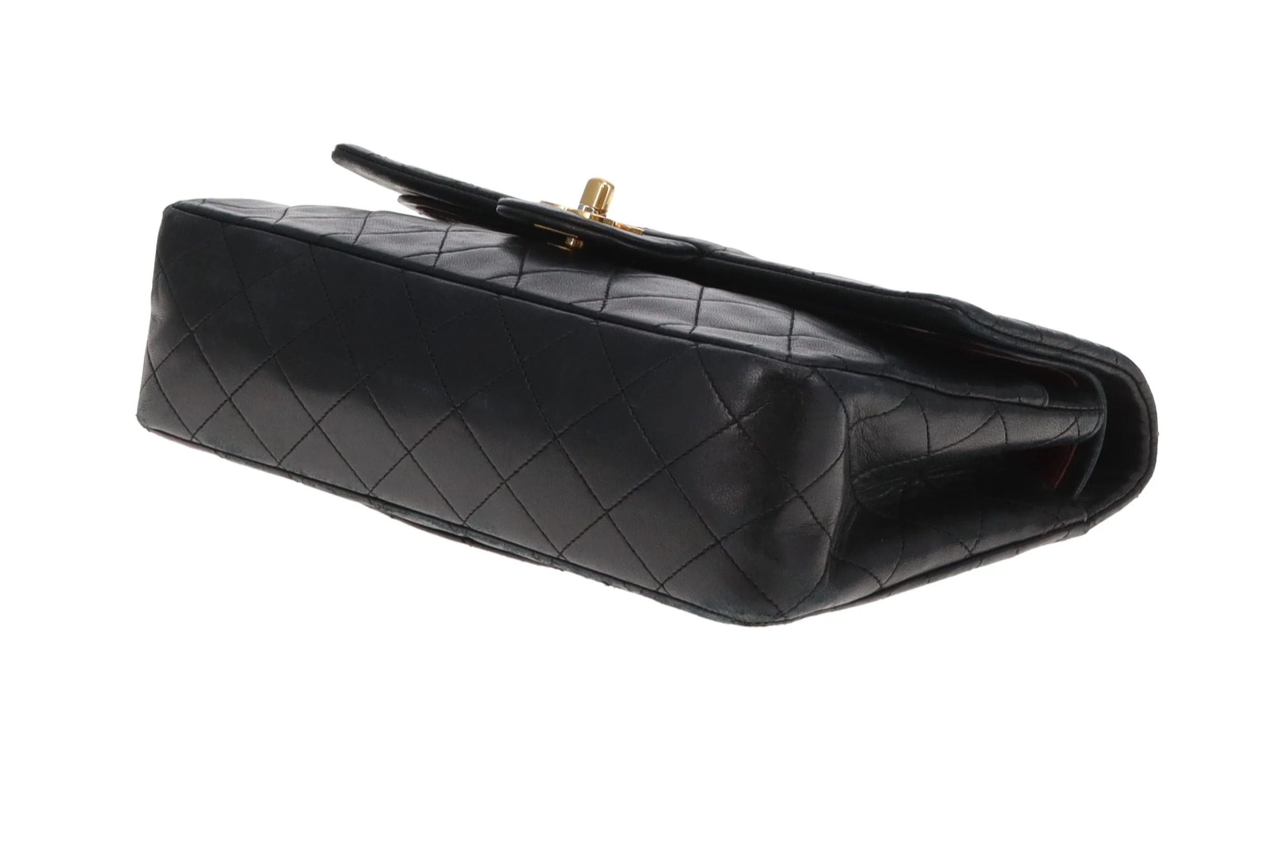 Chanel Classic Double Flap Vintage Black Lambskin 1989/91 GH - Image 13