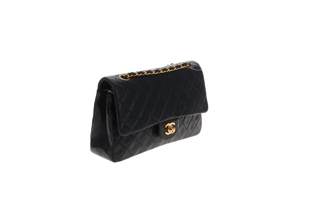 Chanel Classic Double Flap Medium Black GHW 1996/97 - Image 3