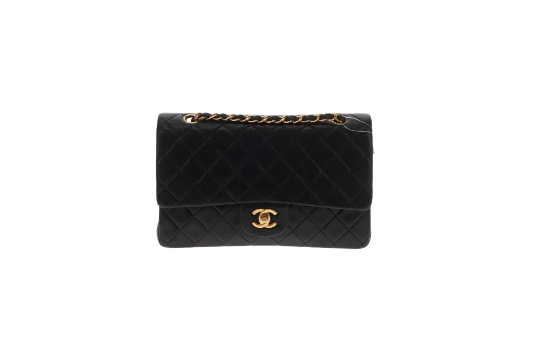 Chanel Classic Double Flap Medium Black GHW 1996/97 - Image 4