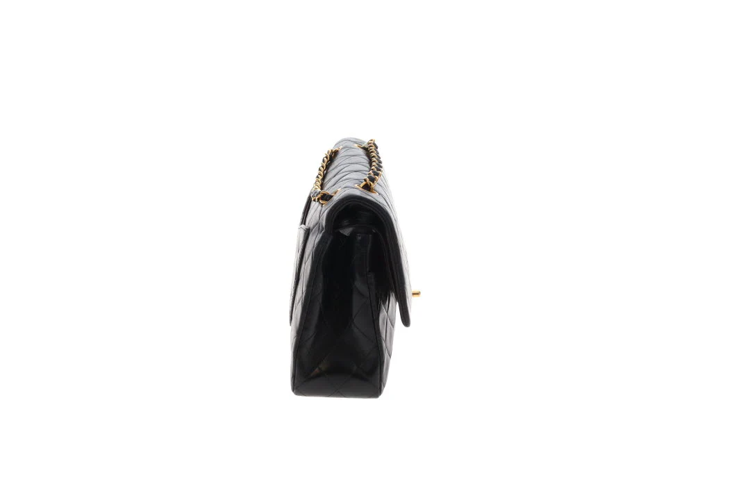 Chanel Classic Double Flap Medium Black GHW 1996/97 - Image 5