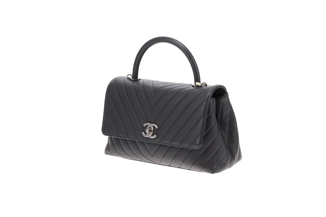 Chanel Coco Handle Charcoal Small 2019/20 2 - Image 11