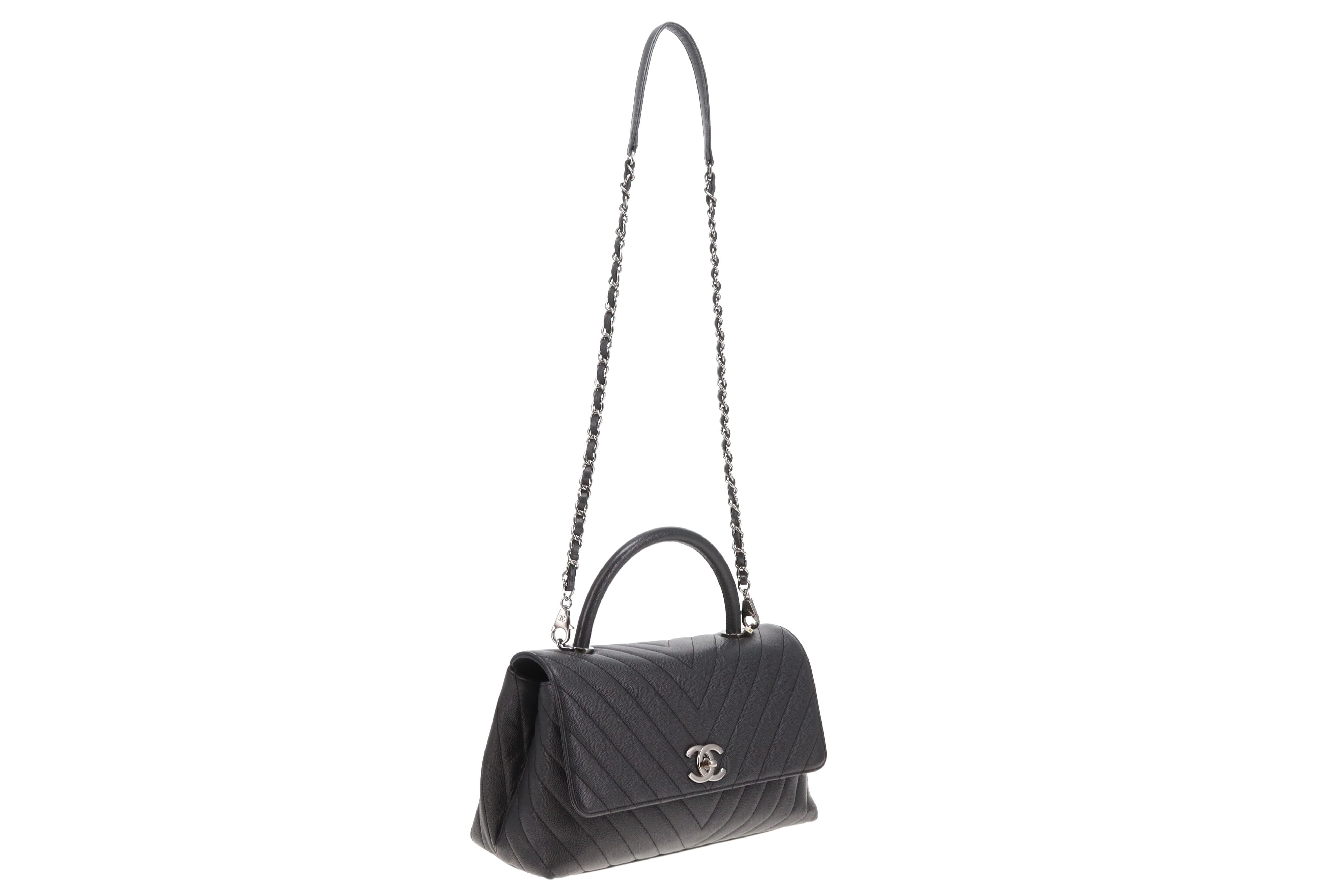 Chanel Coco Handle Charcoal Small 2019/20 2 - Image 13