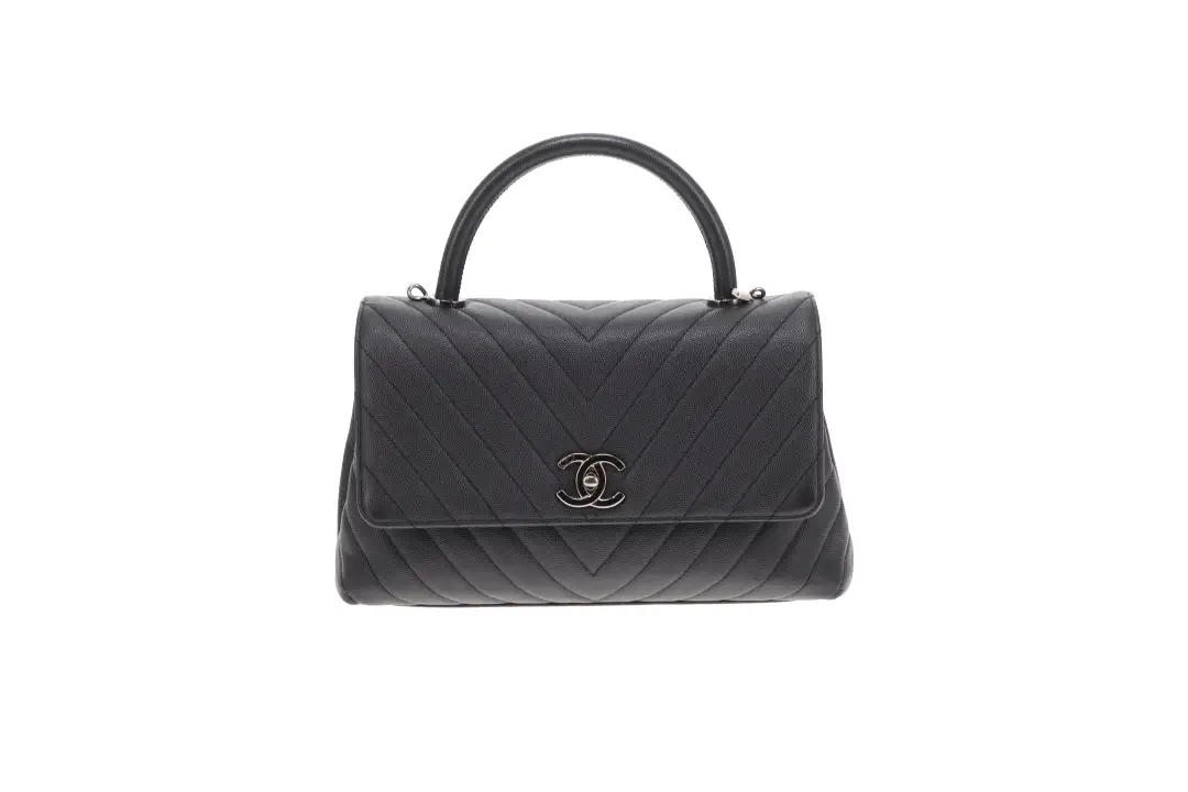 Chanel Coco Handle Charcoal Small 2019/20 2 - Image 3