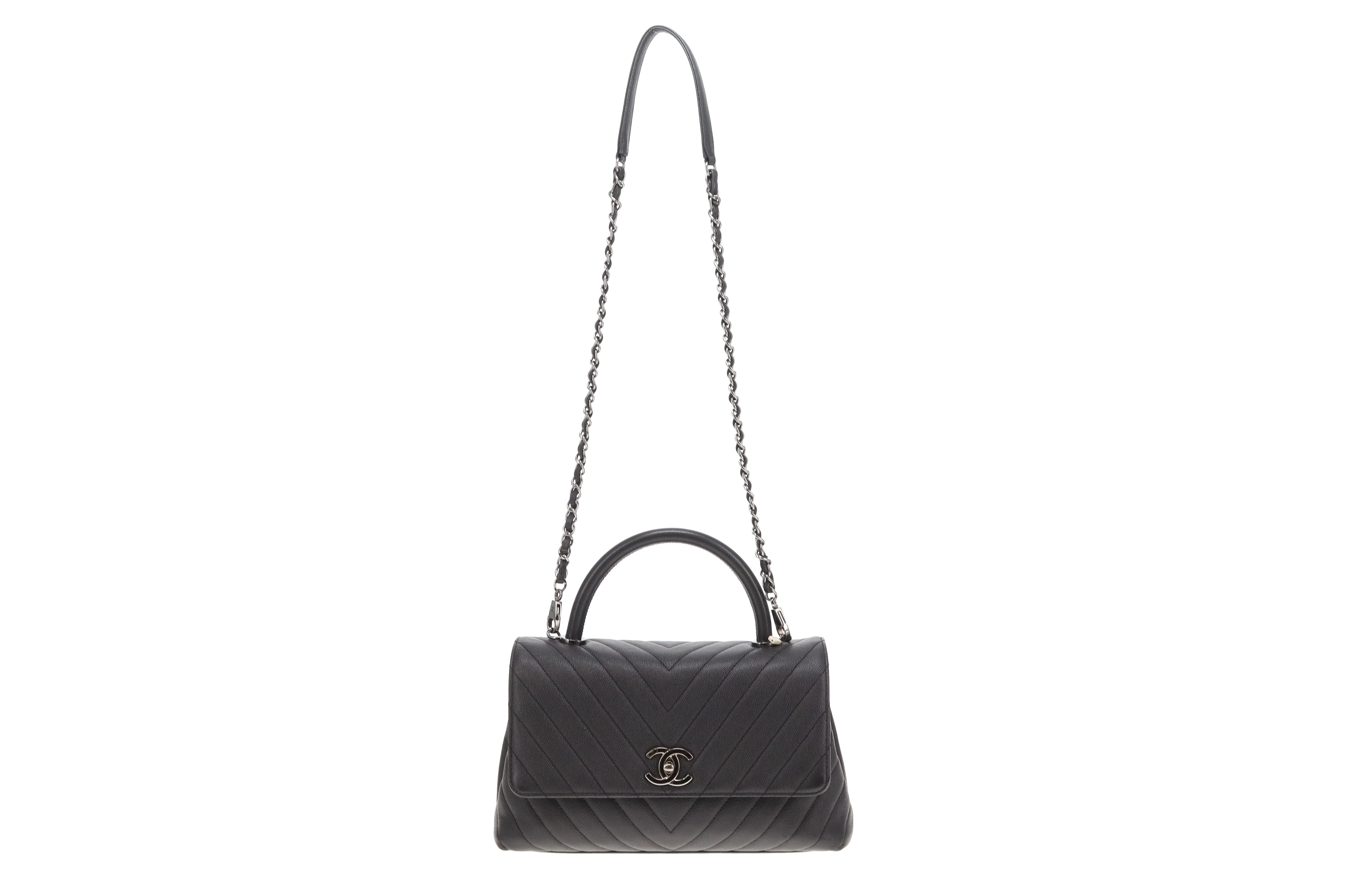 Chanel Coco Handle Charcoal Small 2019/20 2 - Image 4