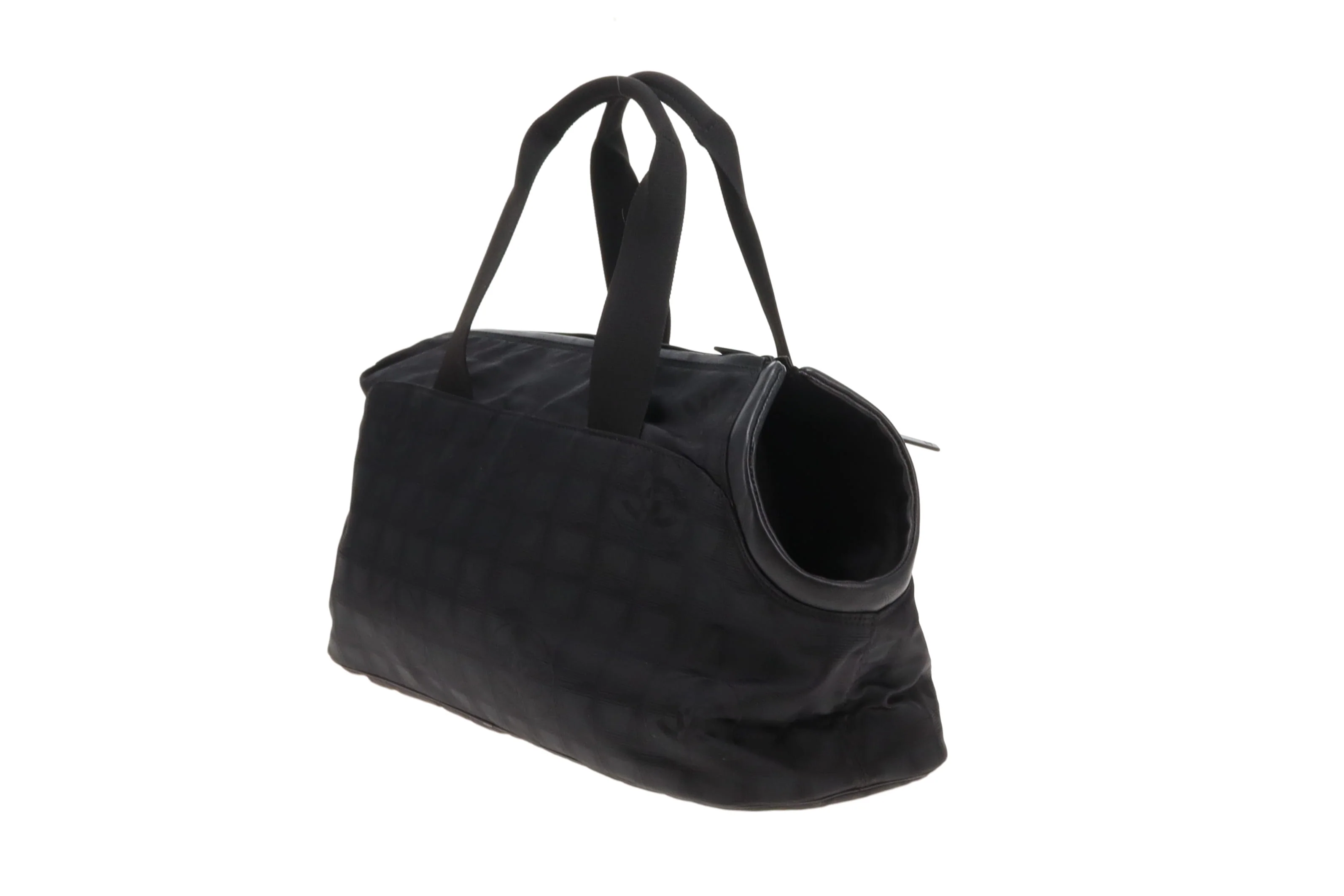 Chanel Dog Carrier Black Travel Ligne 2002/03 - Image 3