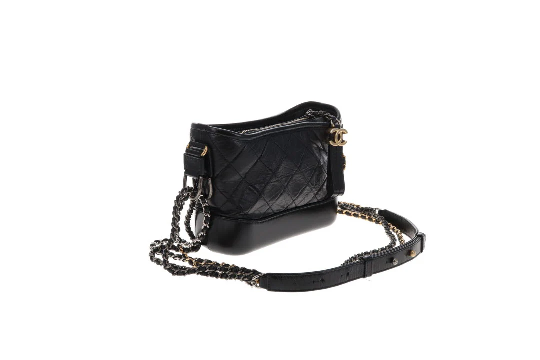 Chanel Gabrielle Small Black 2018 - Image 5