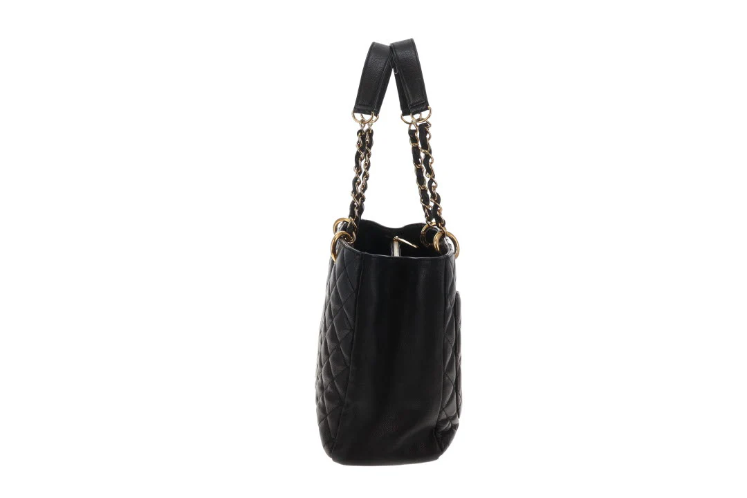Chanel GST Grand Shopping Tote Black Caviar Leather 2008 - Image 8