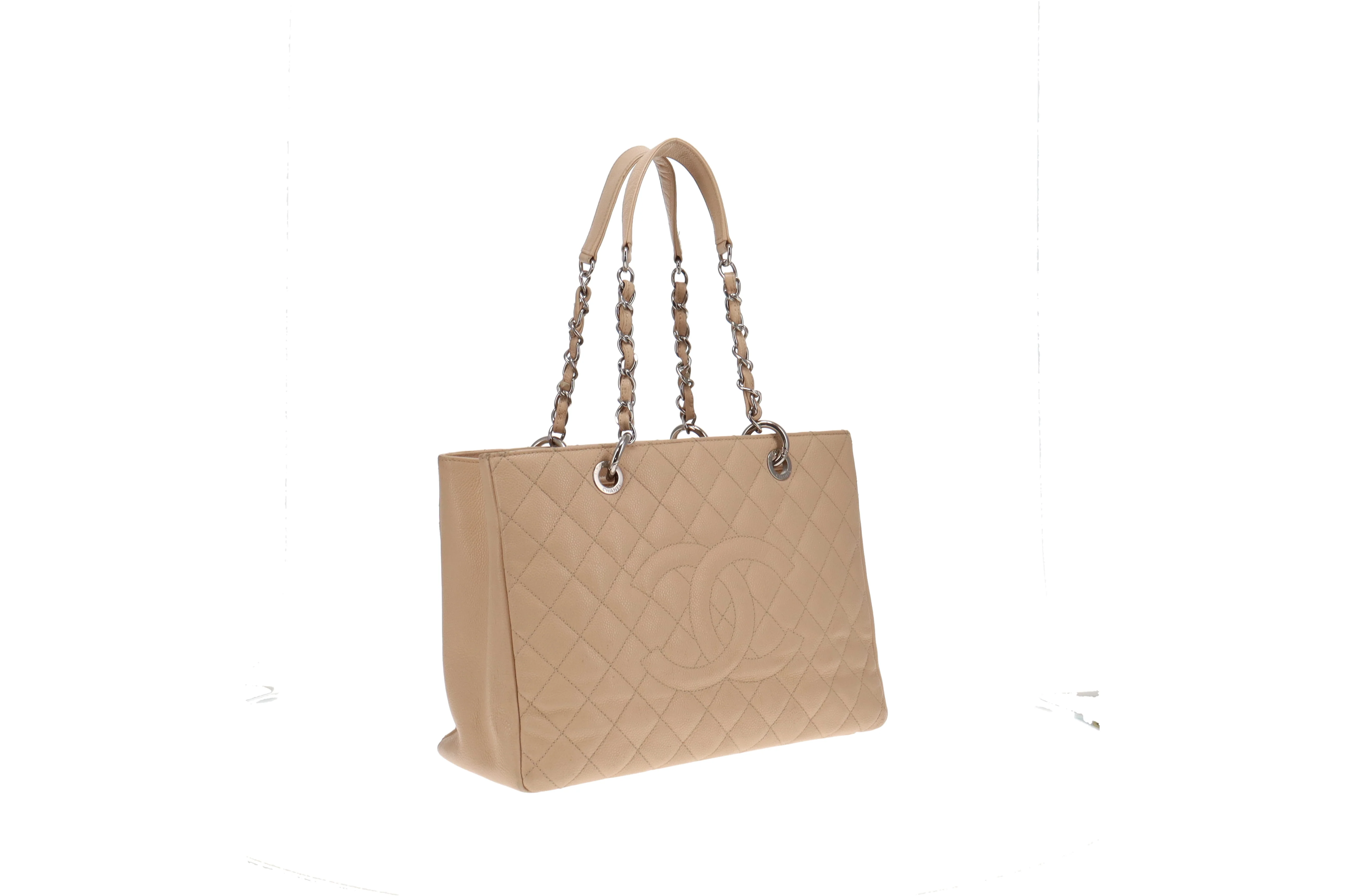 Chanel GST New ModelLight Beige Caviar 2012/13 - Image 3