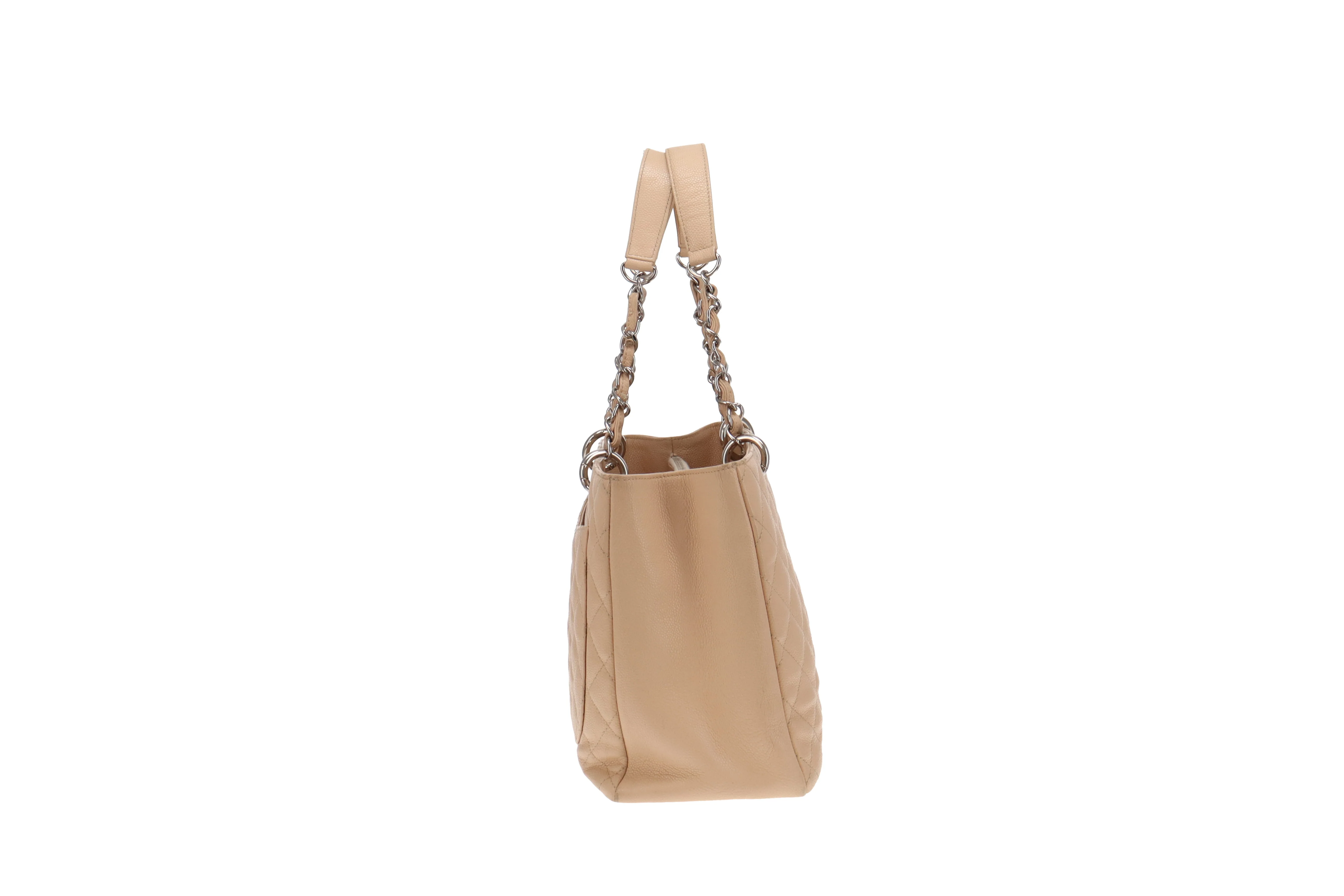 Chanel GST New ModelLight Beige Caviar 2012/13 - Image 5