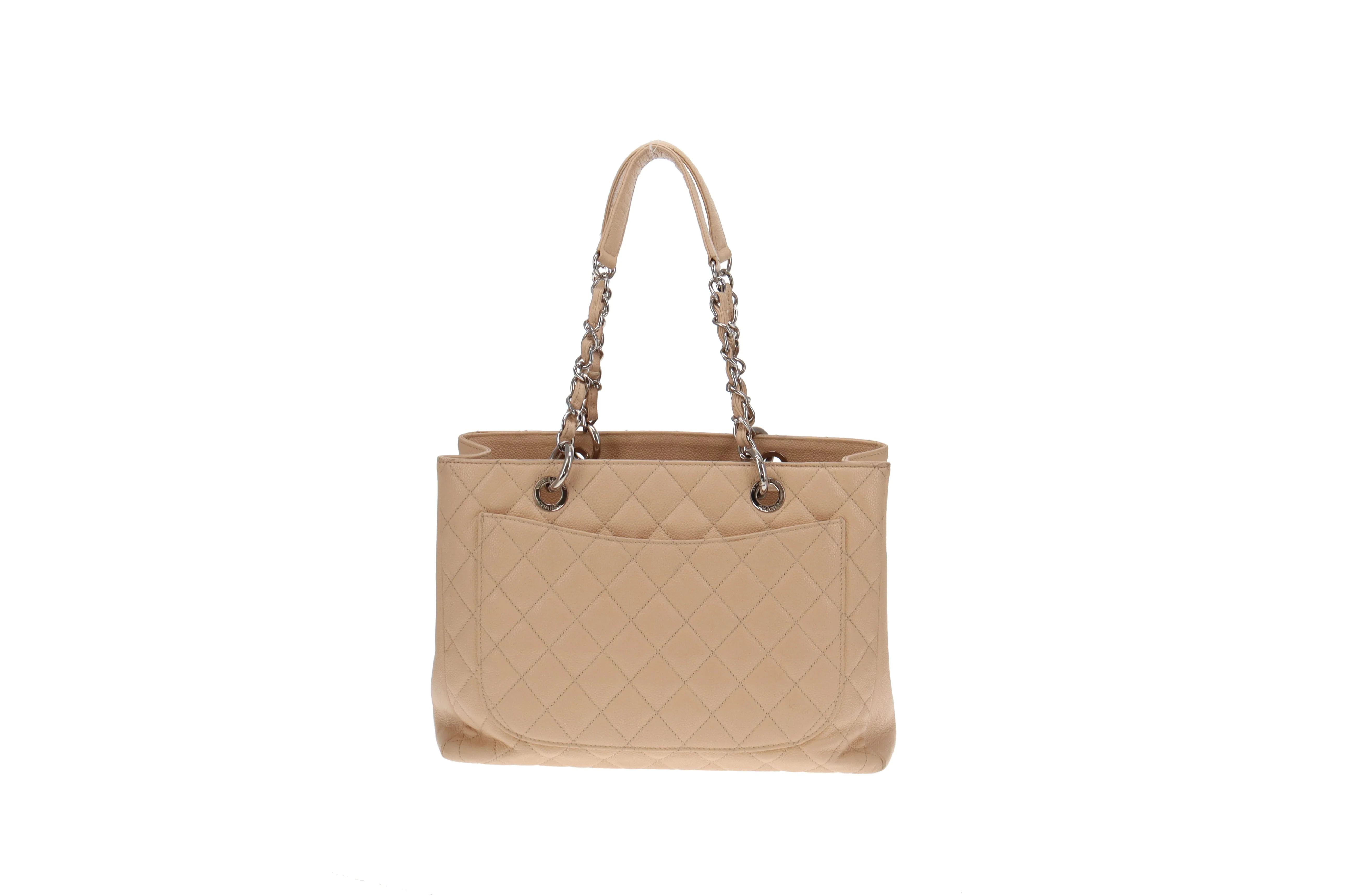 Chanel GST New ModelLight Beige Caviar 2012/13 - Image 6