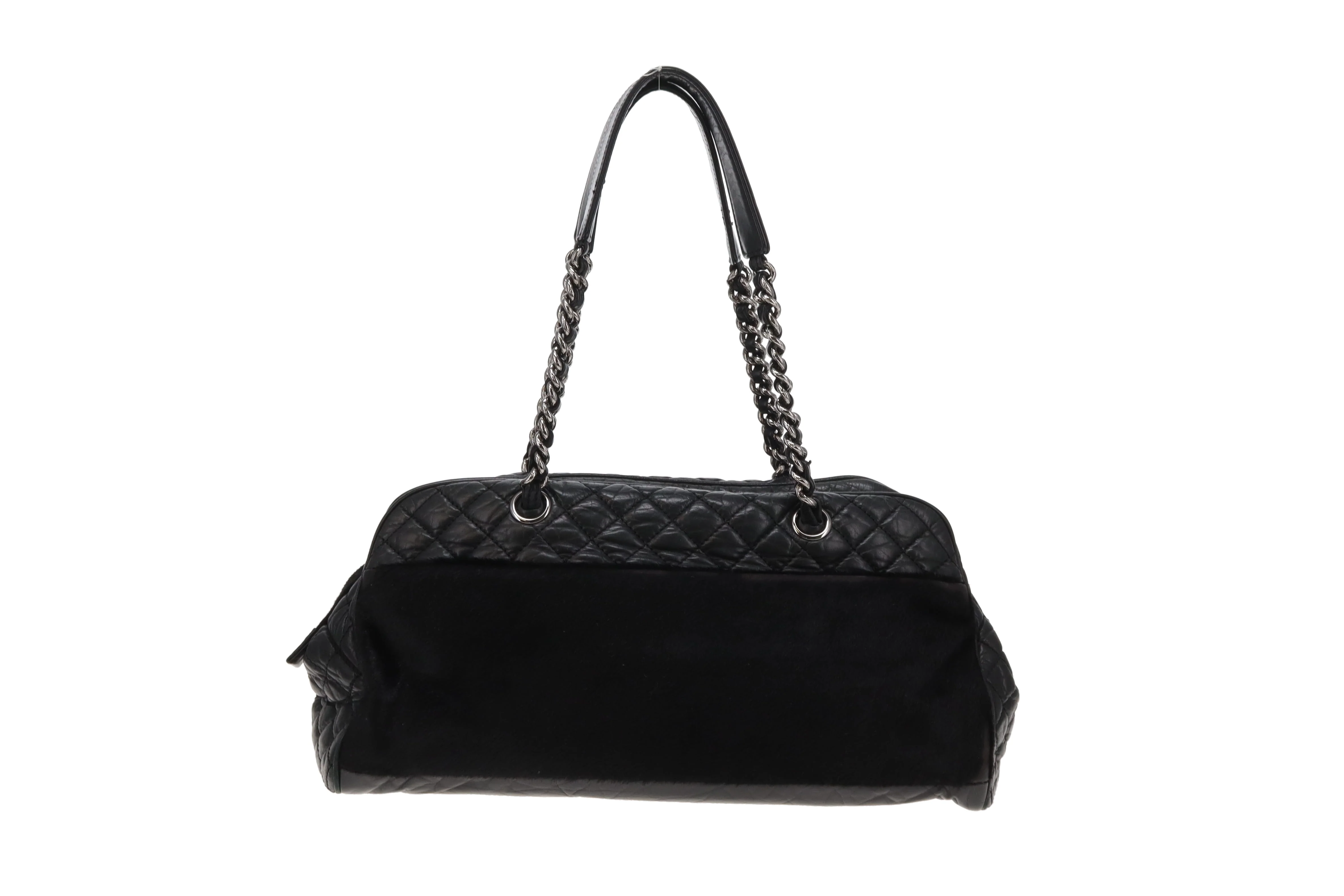 Chanel Mademoiselle Shoulder Bag Vintage Leather and Pony Hair 2005/06 - Image 6