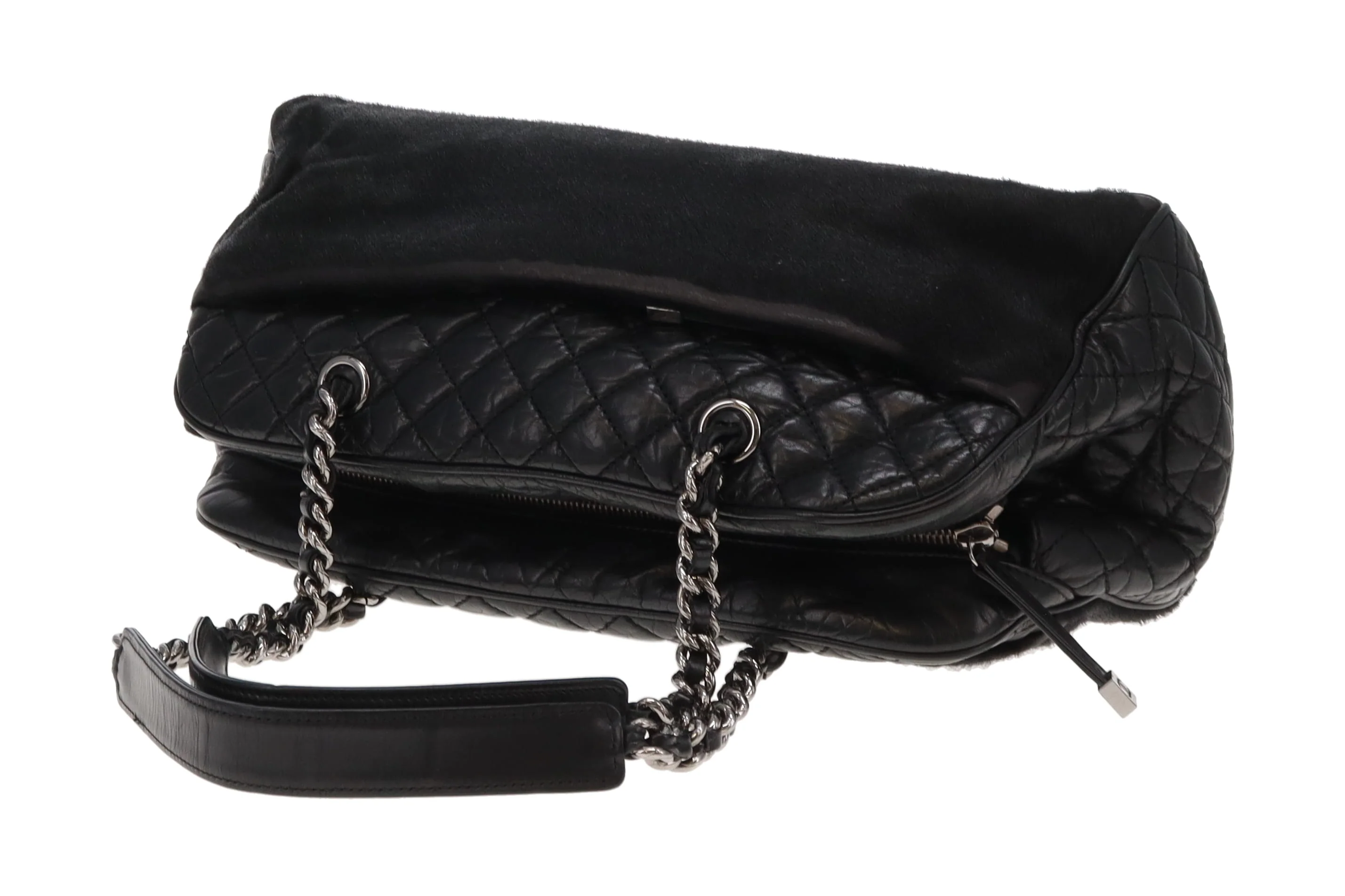 Chanel Mademoiselle Shoulder Bag Vintage Leather and Pony Hair 2005/06 - Image 8