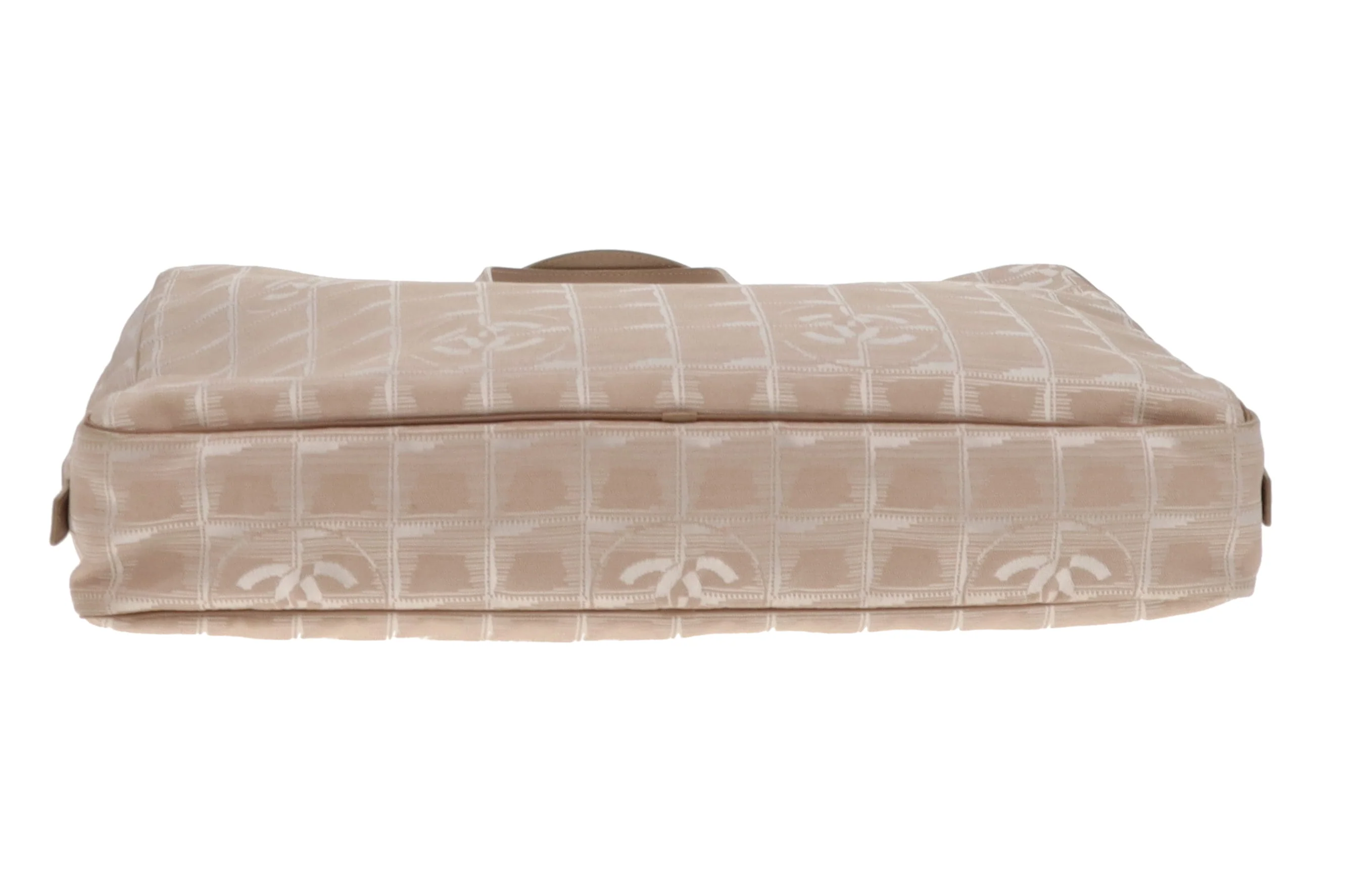 Chanel Beige New Travel Line Nylon Briefcase 2002/03 - Image 10