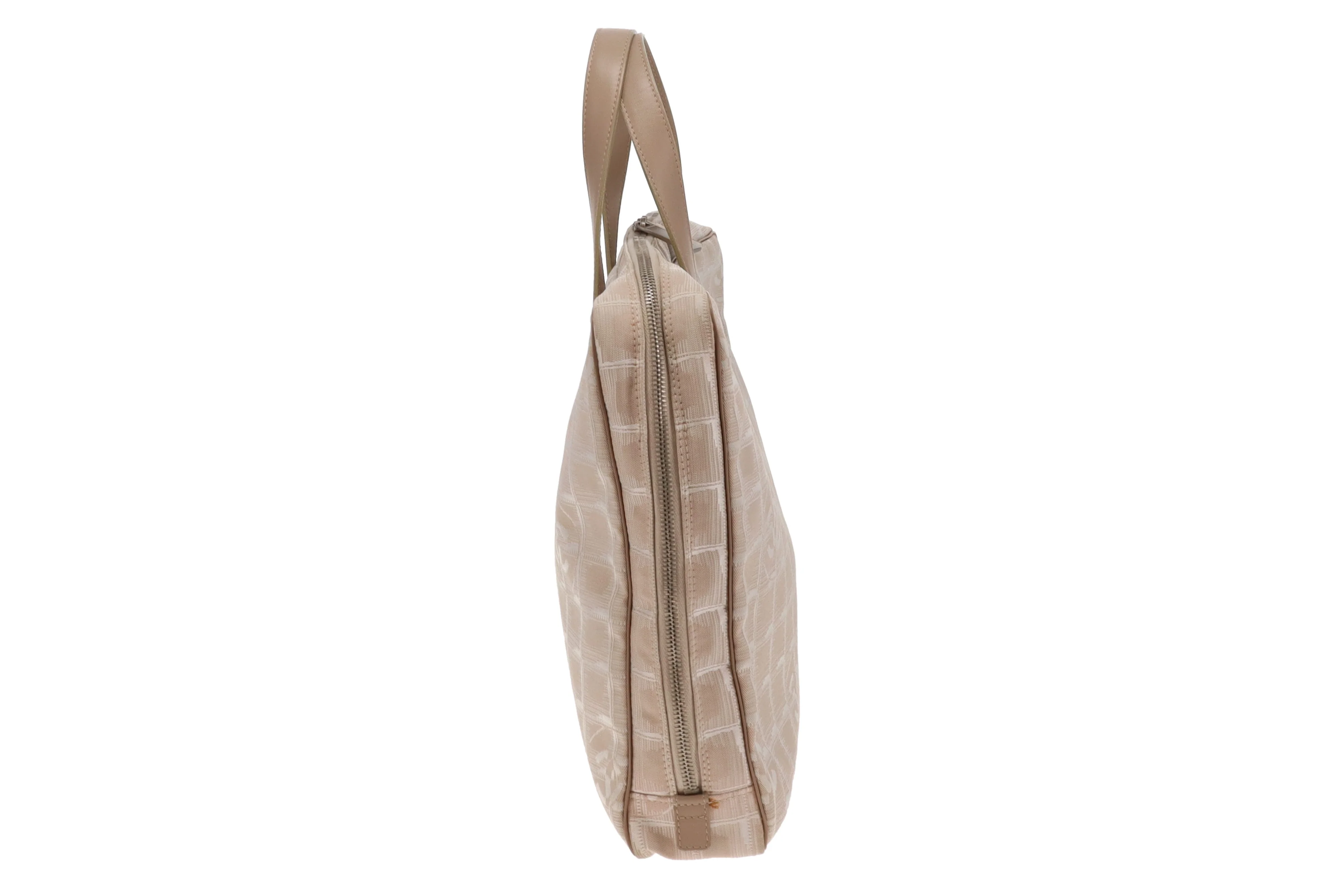 Chanel Beige New Travel Line Nylon Briefcase 2002/03 - Image 5