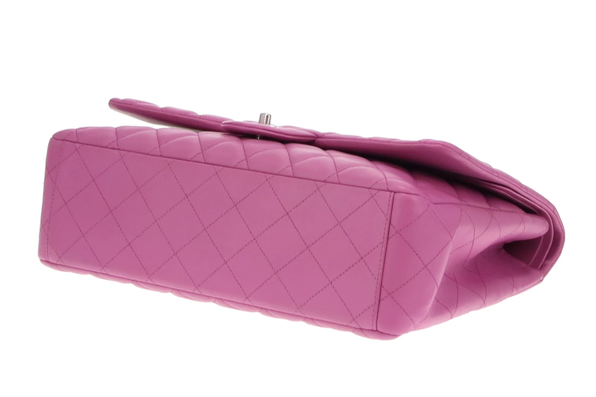 Chanel Pink Maxi Double Flap 14 Series - Image 10