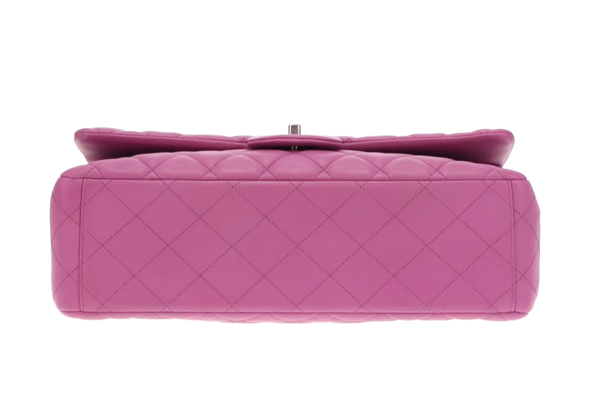 Chanel Pink Maxi Double Flap 14 Series - Image 11