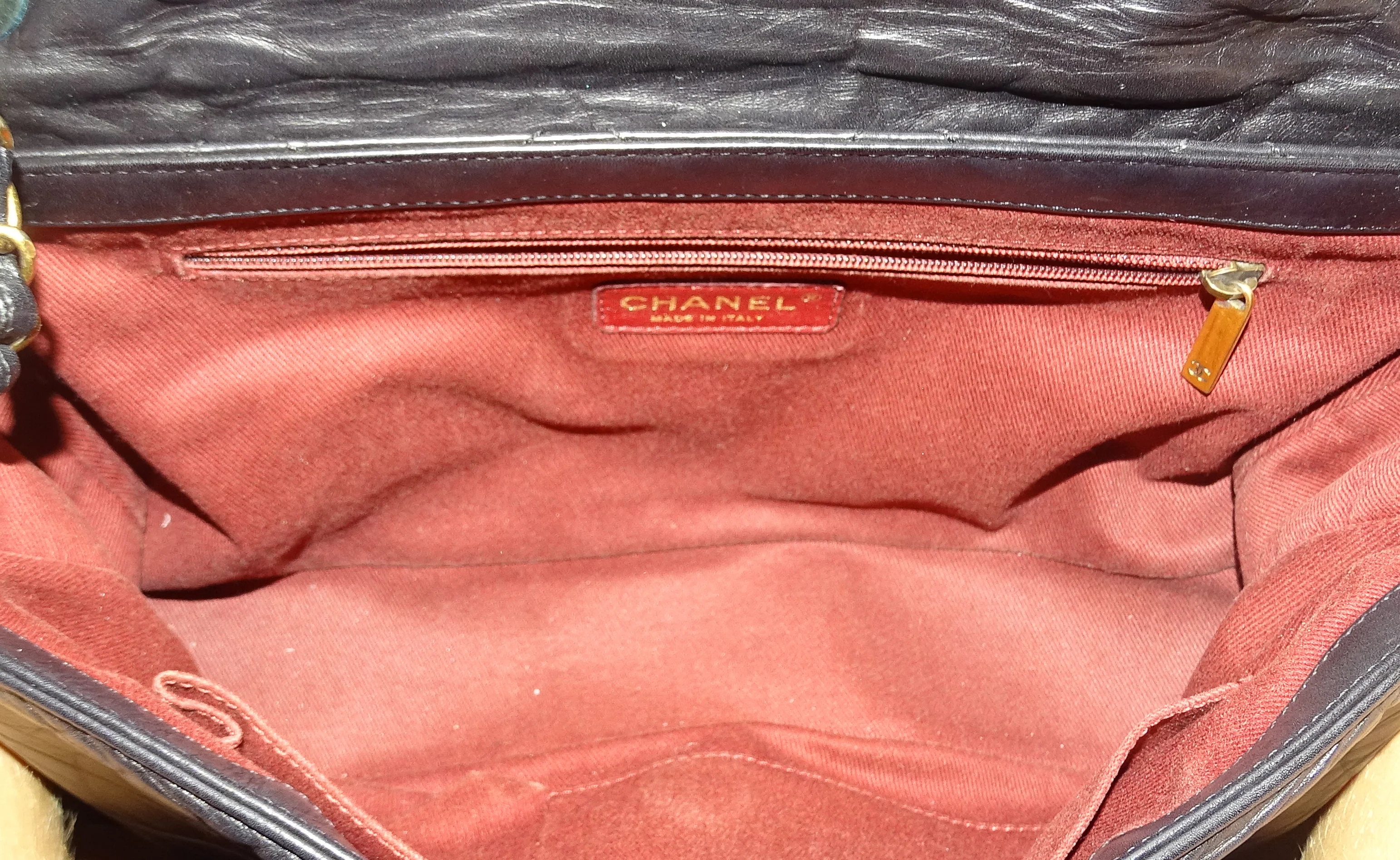 Chanel Pondichery Flap Bag Black Calfskin GHW 2012 - Image 15