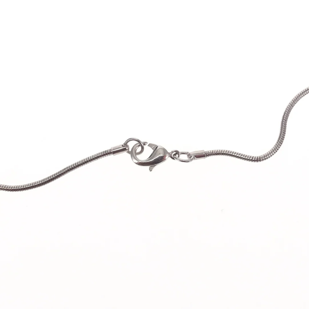 Chanel Rare Coco Kiera Knightley Figurine Pendant On Snake Chain - Image 6