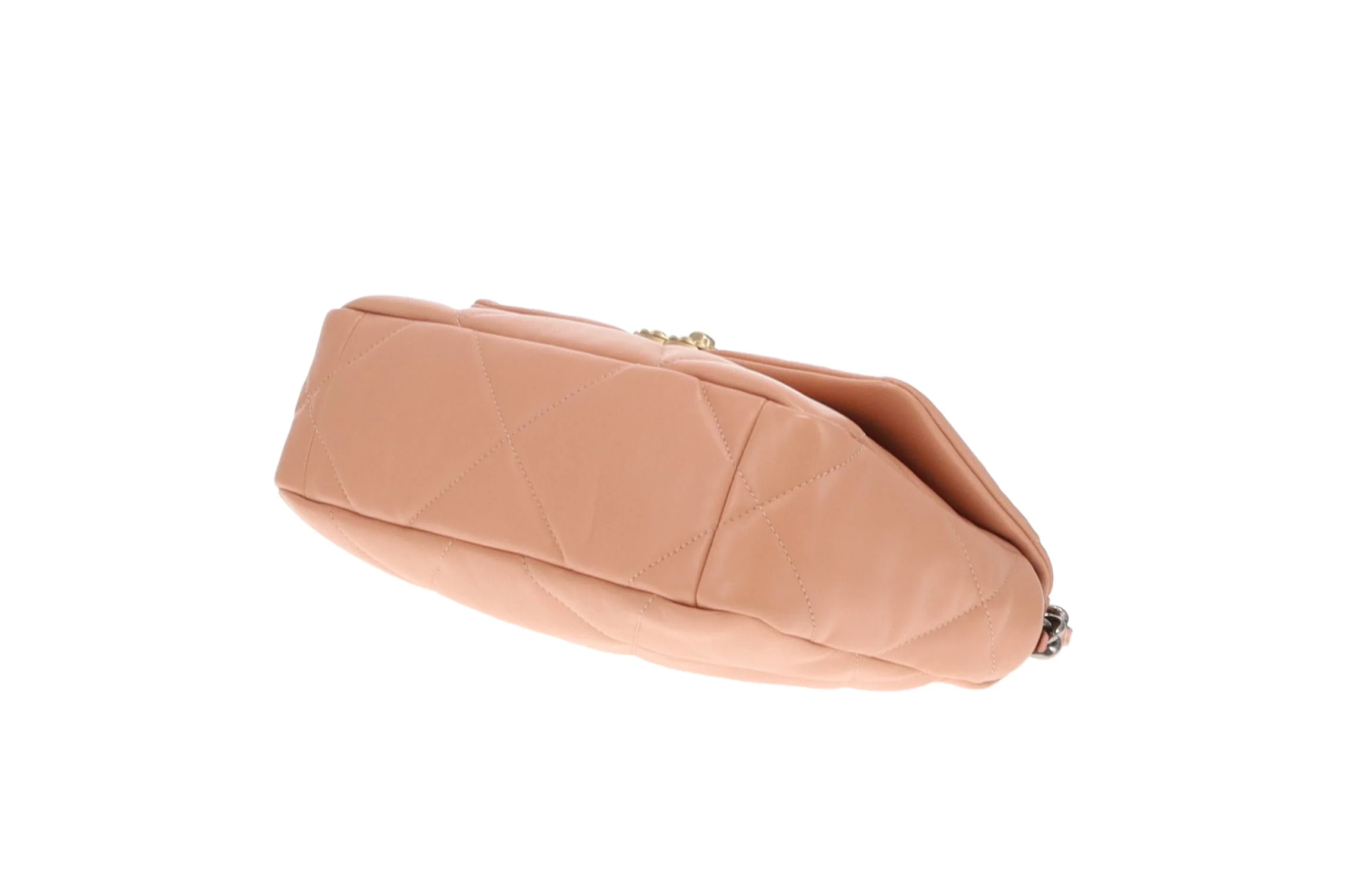 Chanel 19 Salmon Pink Small Chanel (NFID) - Image 11